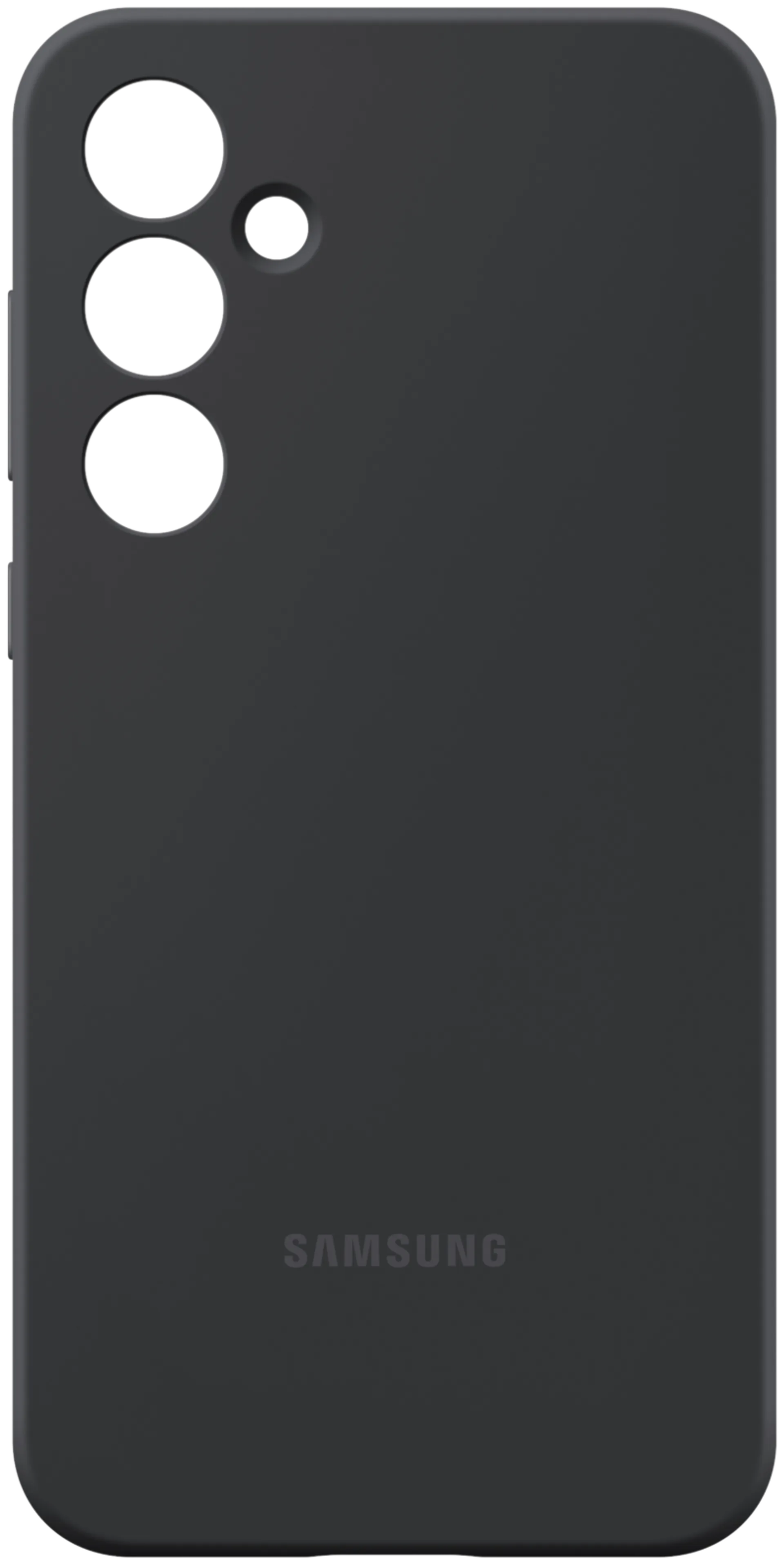 Samsung Galaxy A55 silicone case musta silikonikuori - 4