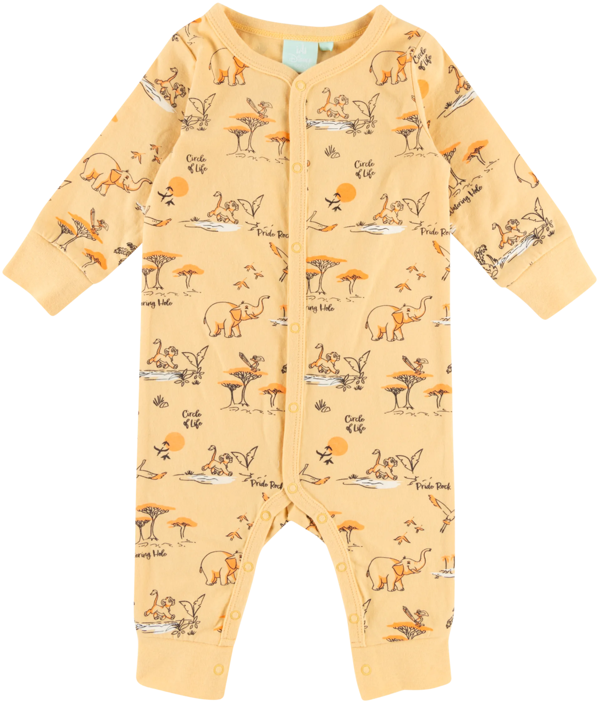 Disney vauvojen pyjama Leijonakuningas - Banana - 1