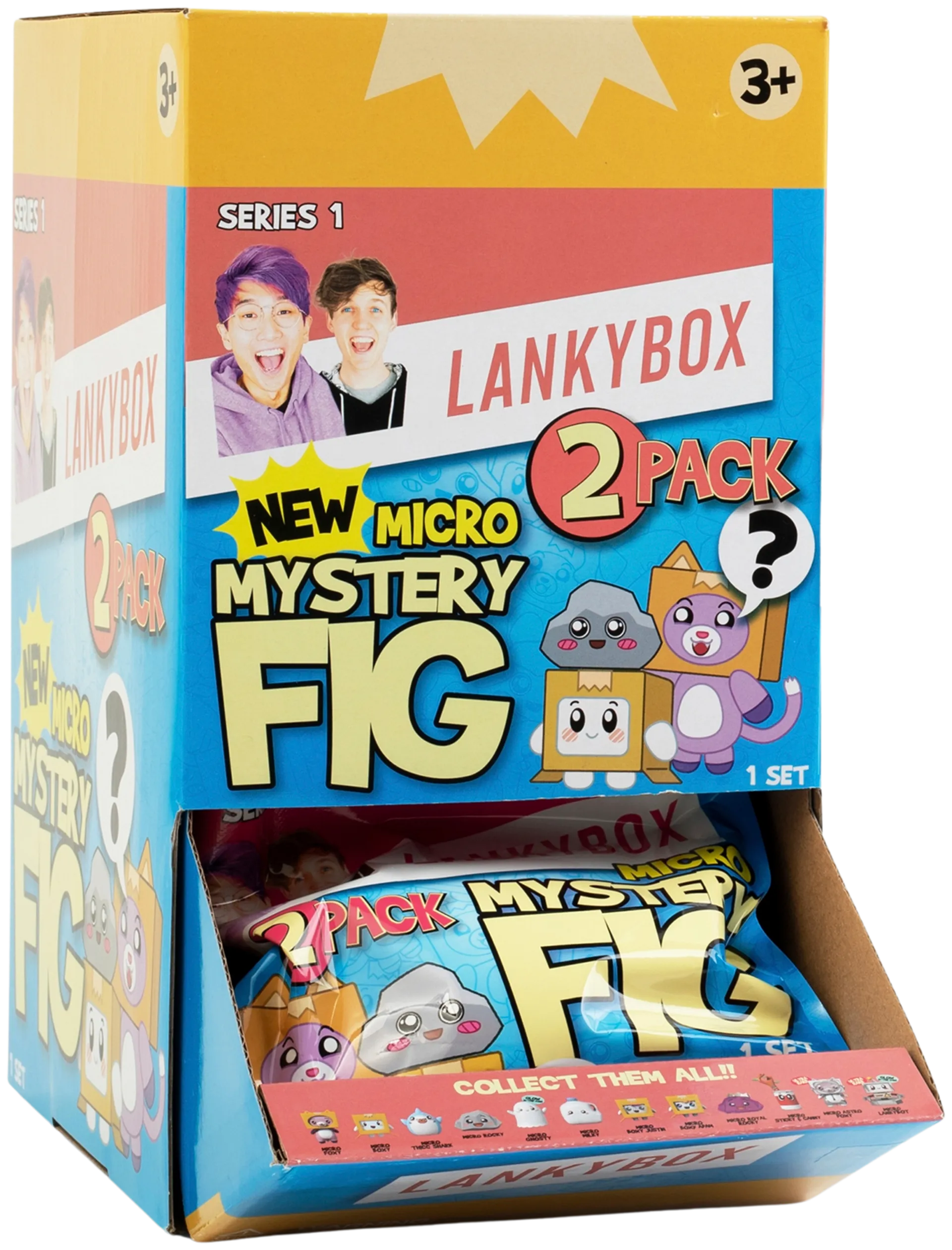 Lankybox Mysteerifiguuri 2 Pakkaus - 1