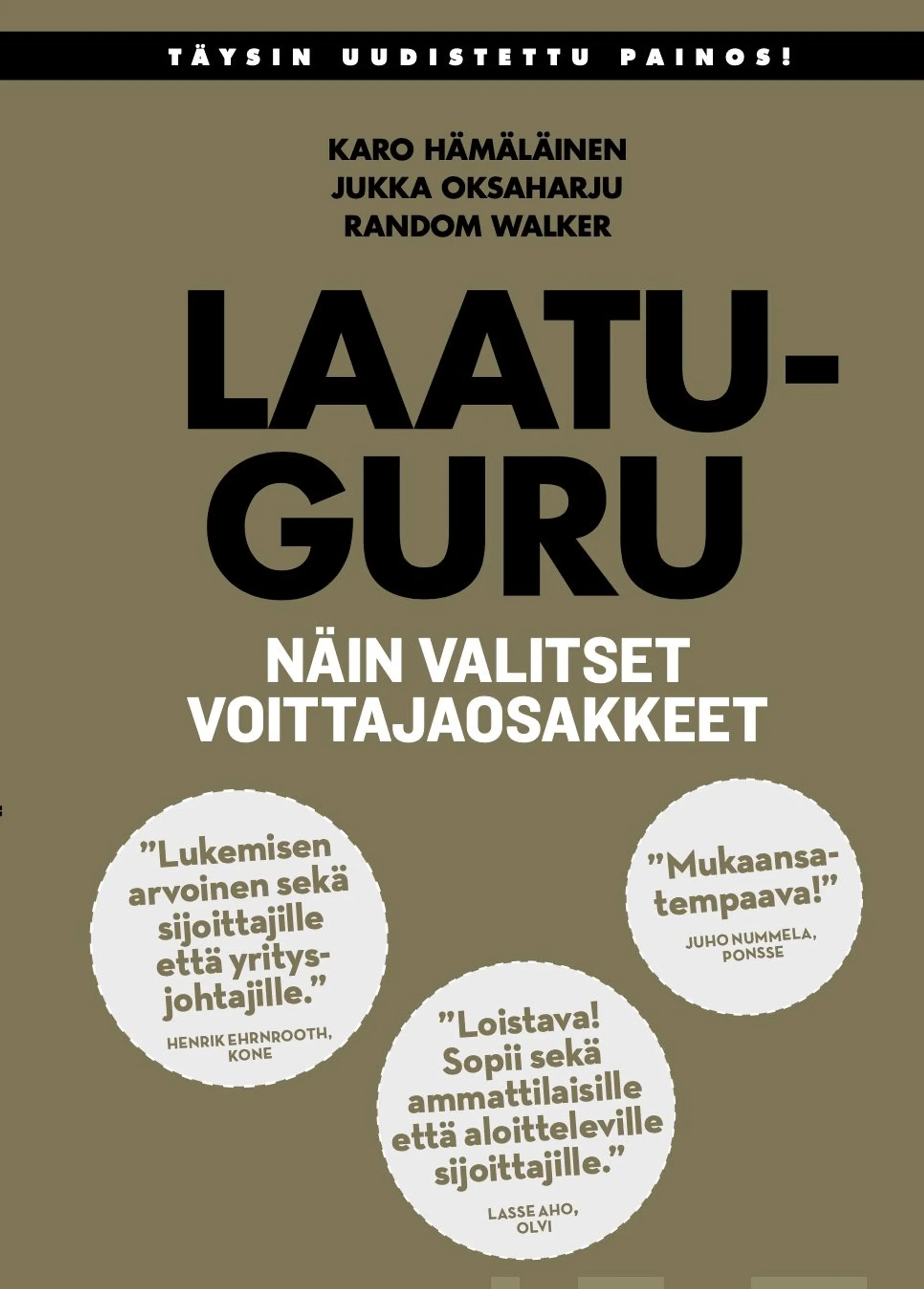 Oksaharju, Laatuguru - Näin valitset voittajaosakkeet