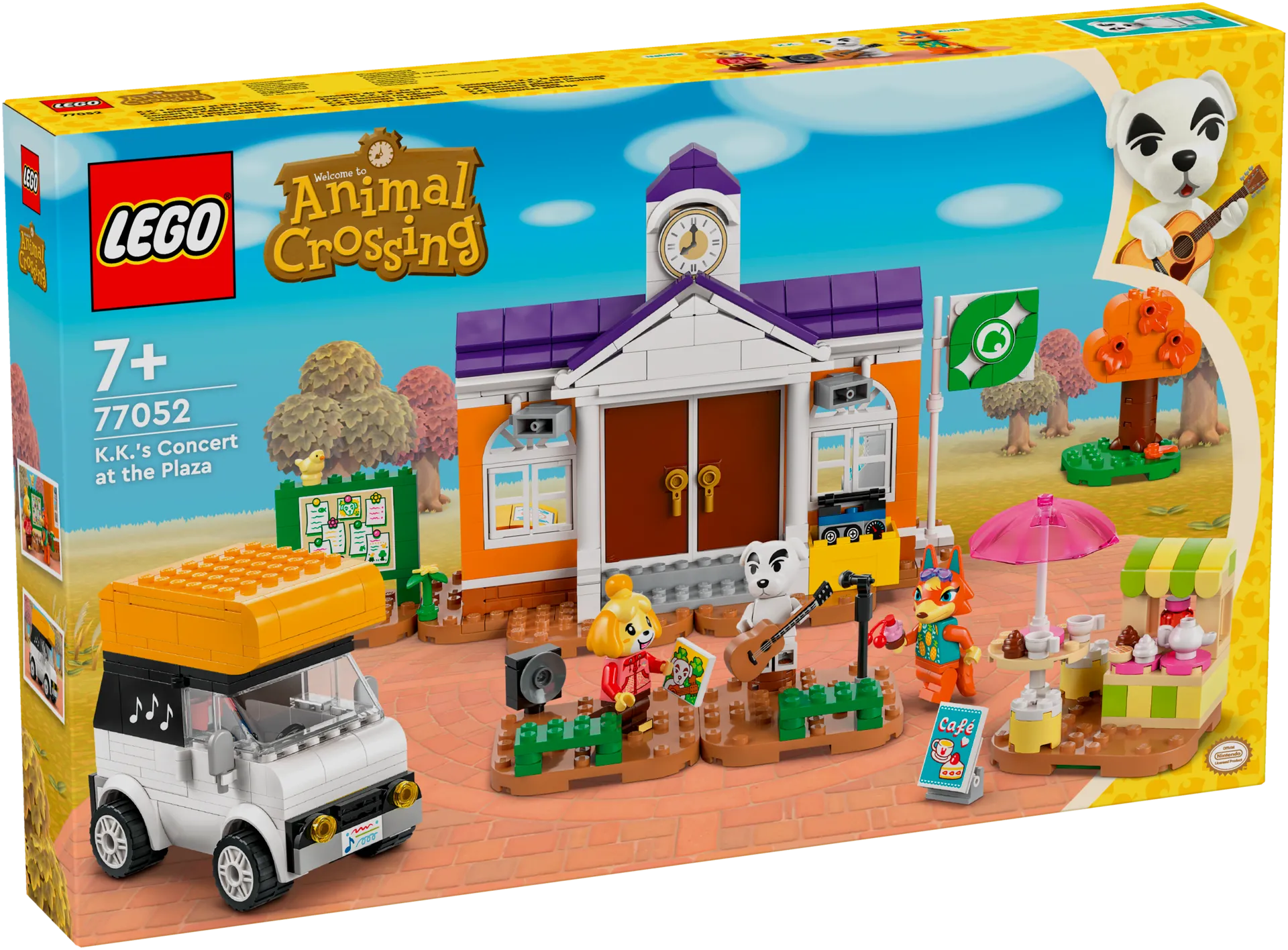 LEGO® Animal Crossing™ 77052 - K.K.:n konsertti aukiolla - 2