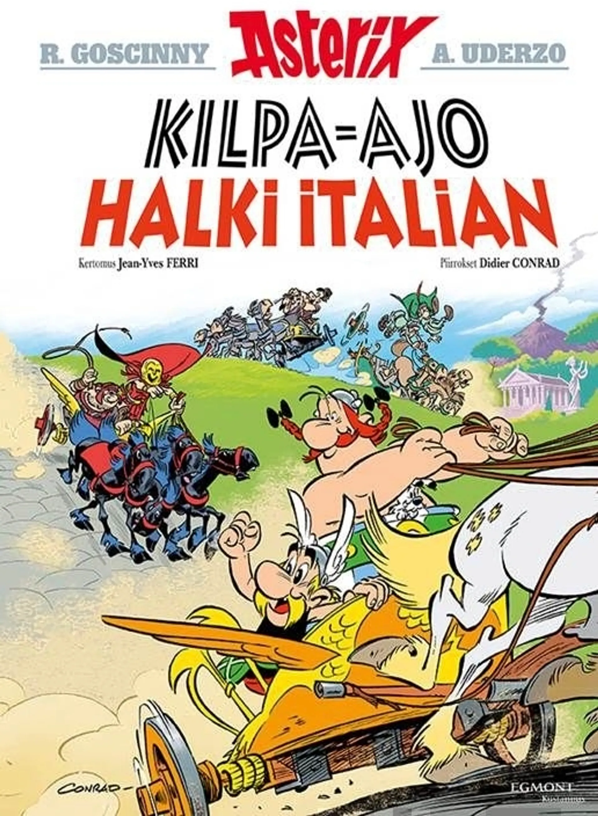 Ferri, Asterix 37: Kilpa-ajo halki Italian