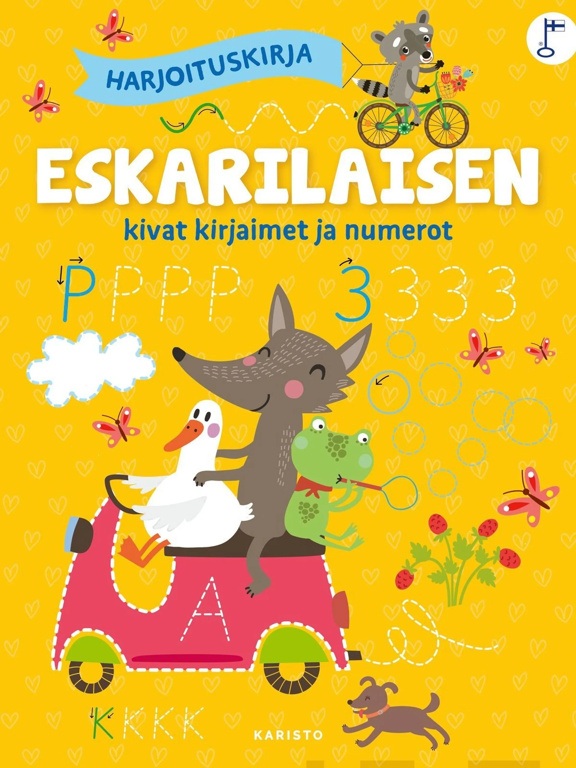 Eskarilaisen kivat kirjaimet ja numerot