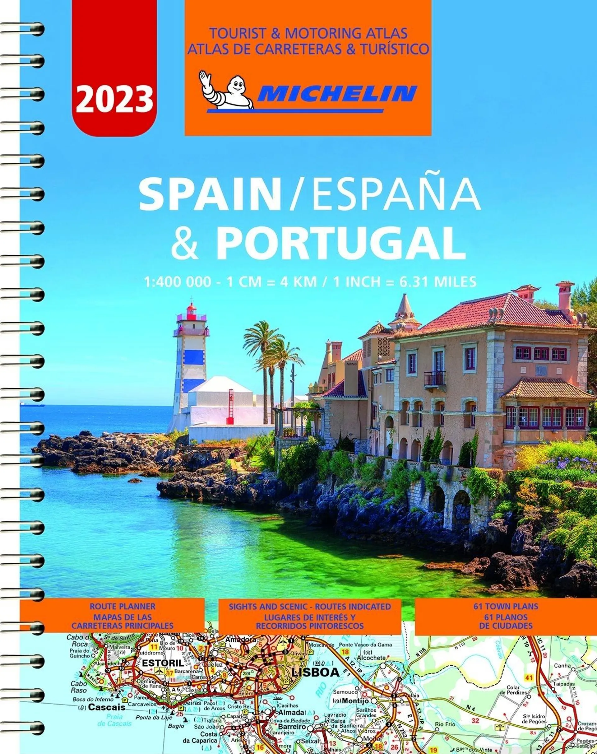 Spain-Portugal, Michelin Atlas / Espanja-Portugali, Michelin tiekartasto