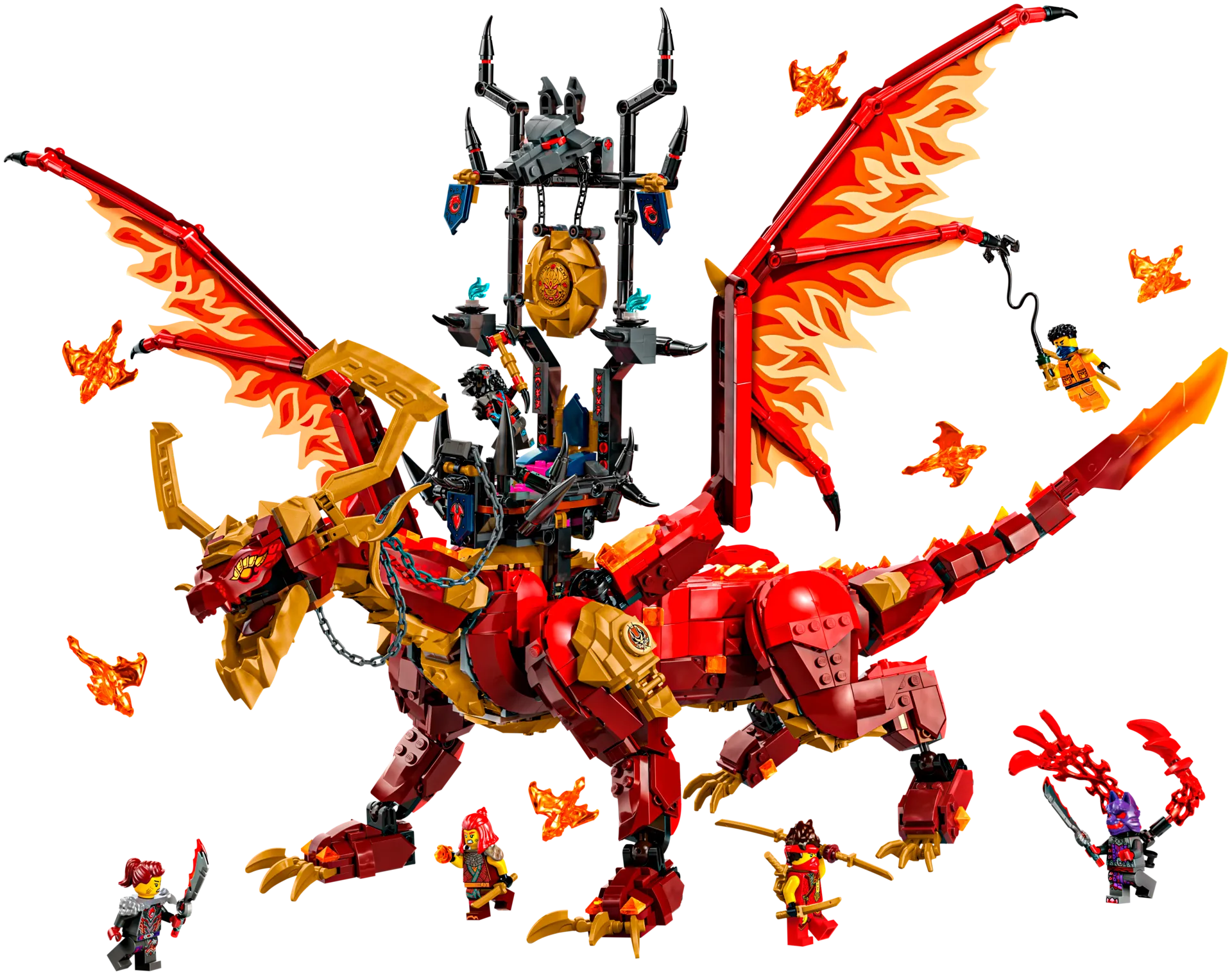 LEGO® Ninjago  71822 Liikkeen alkulohikäärme - 4