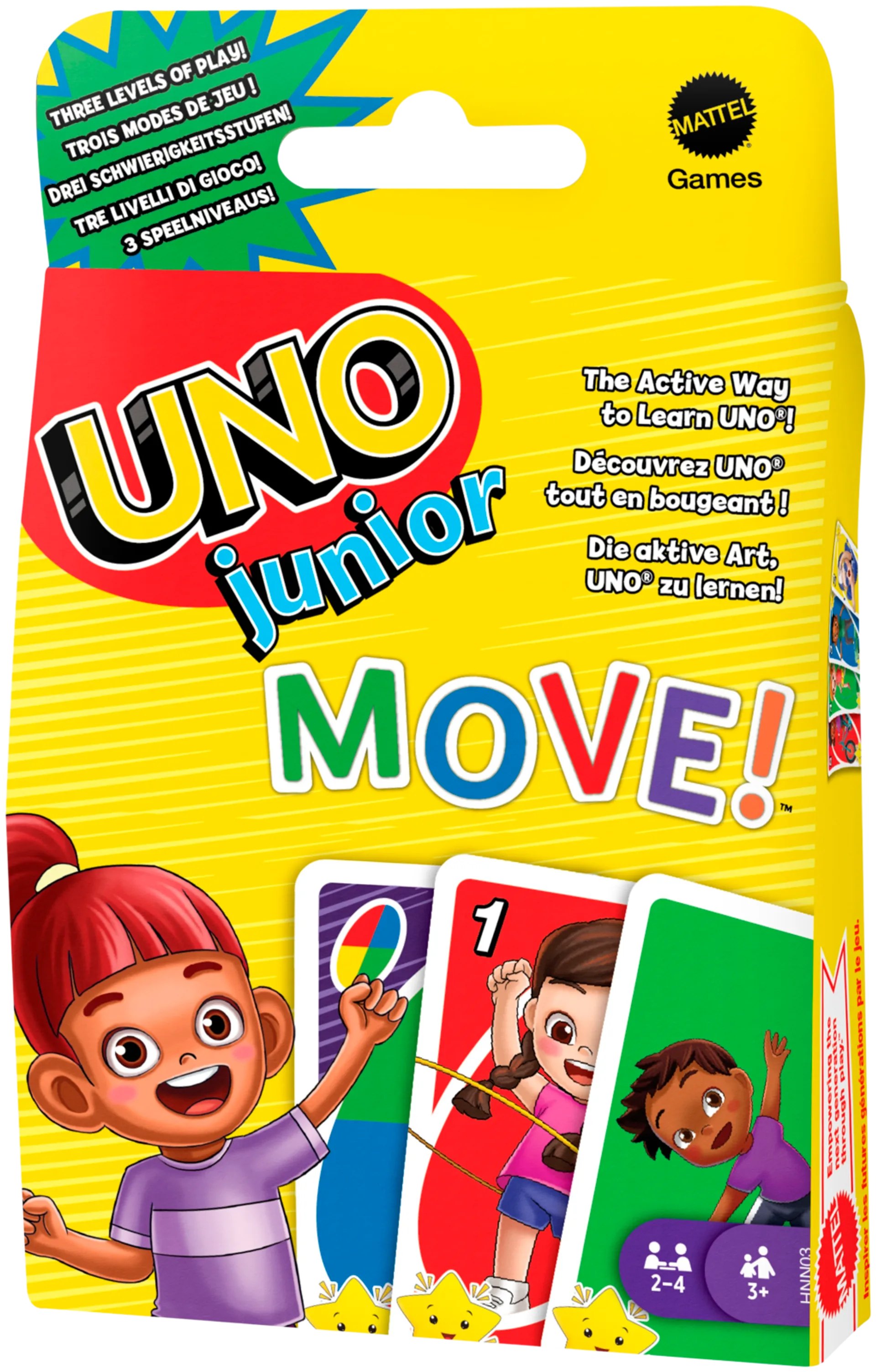 Uno Junior Move -korttipeli - 1