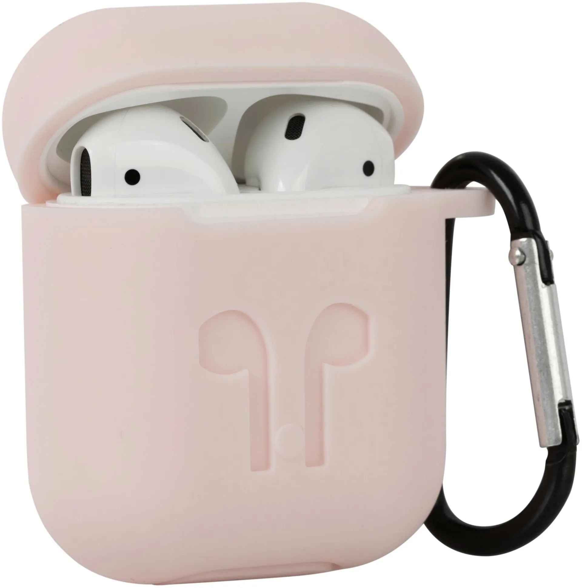 Wave Silikonikuori, Apple AirPods (1. ja 2. sukupolvi), Vaaleanpunainen - 4