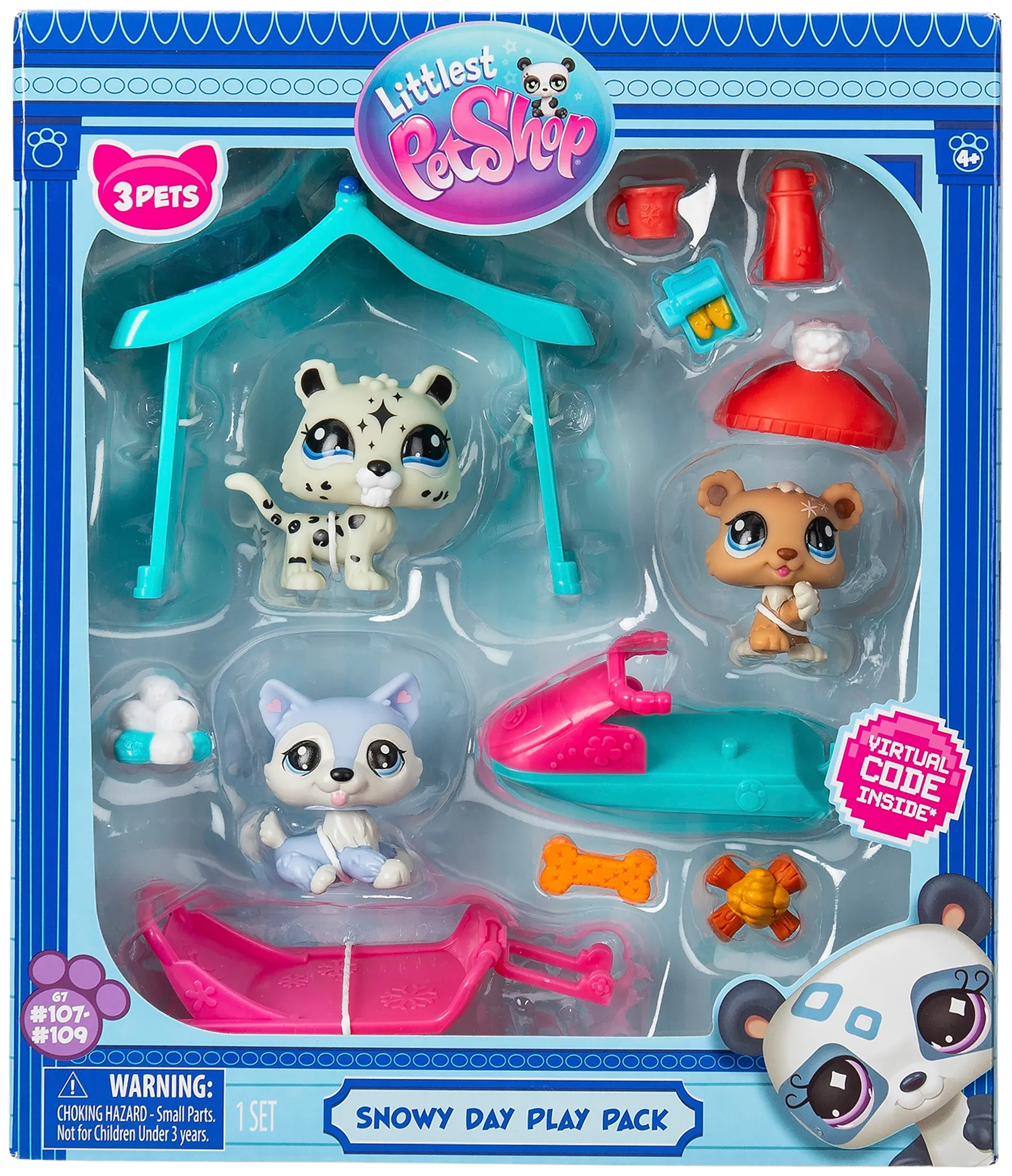 Littlest Pet Shop Lumileikki Setti - 1