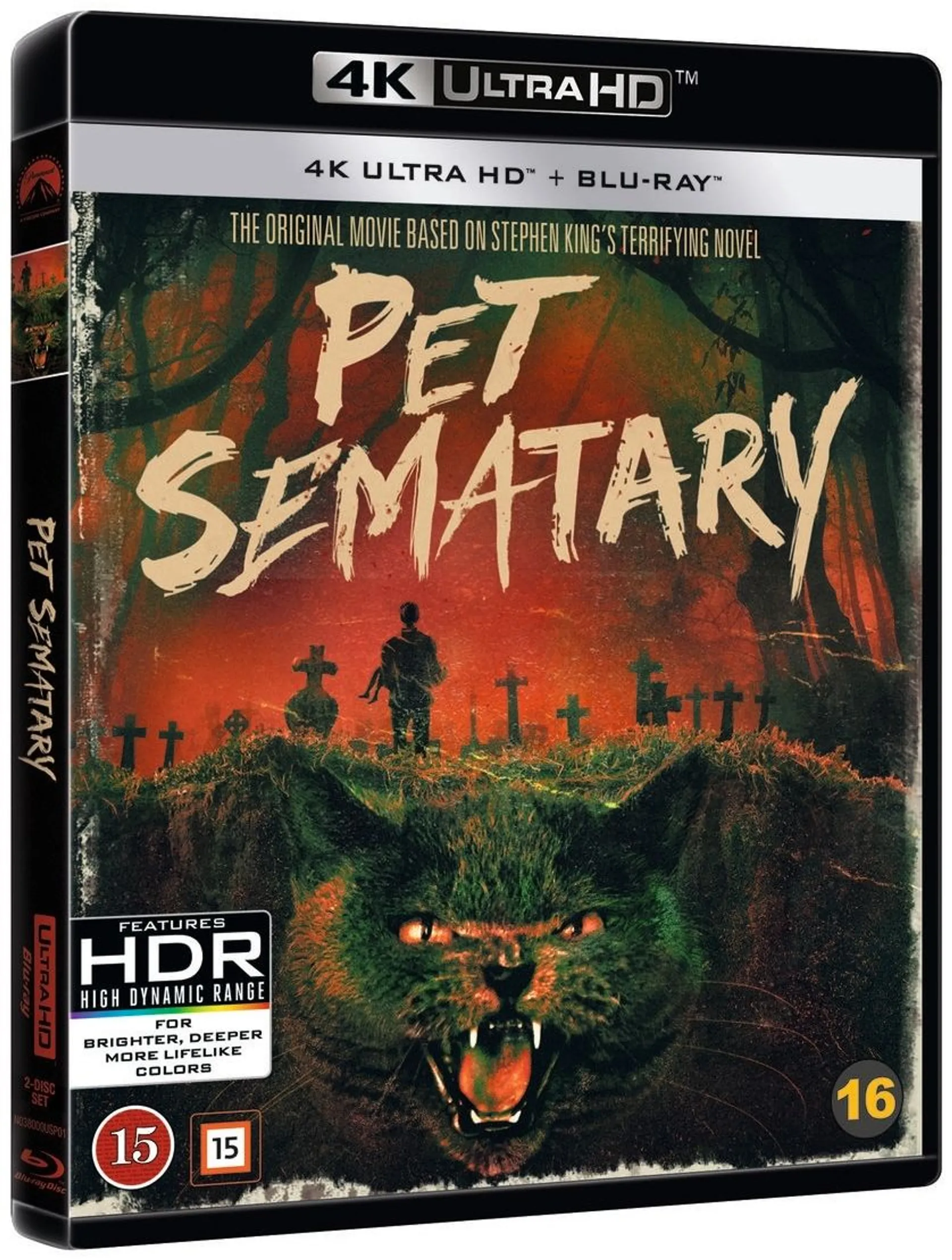 Pet Sematary - 30th Anniversary 4K UHD + Blu-ray