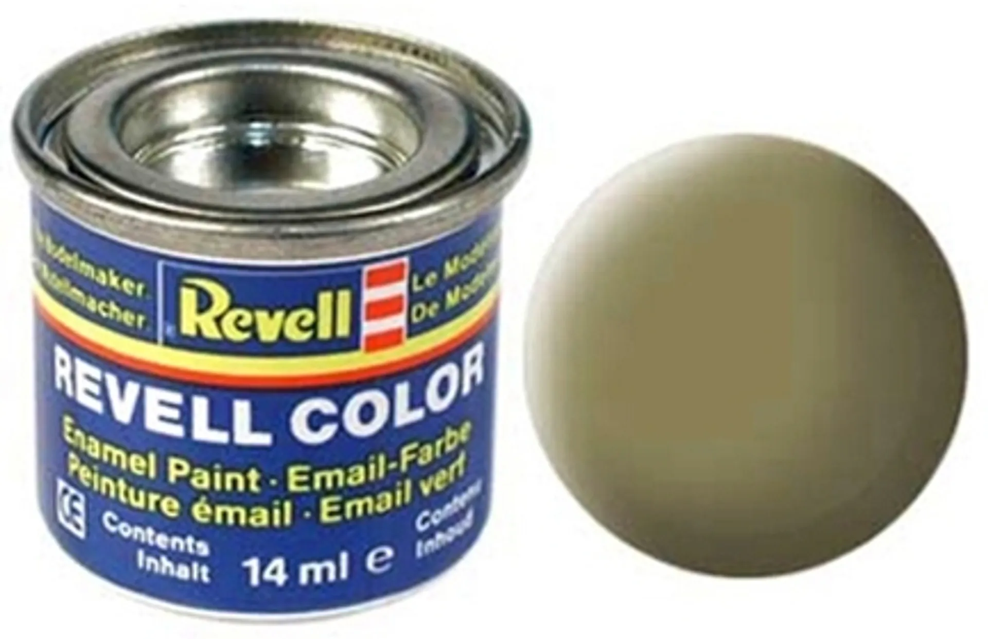 Revell maali 14ml 42 kellertevä oliivi matta