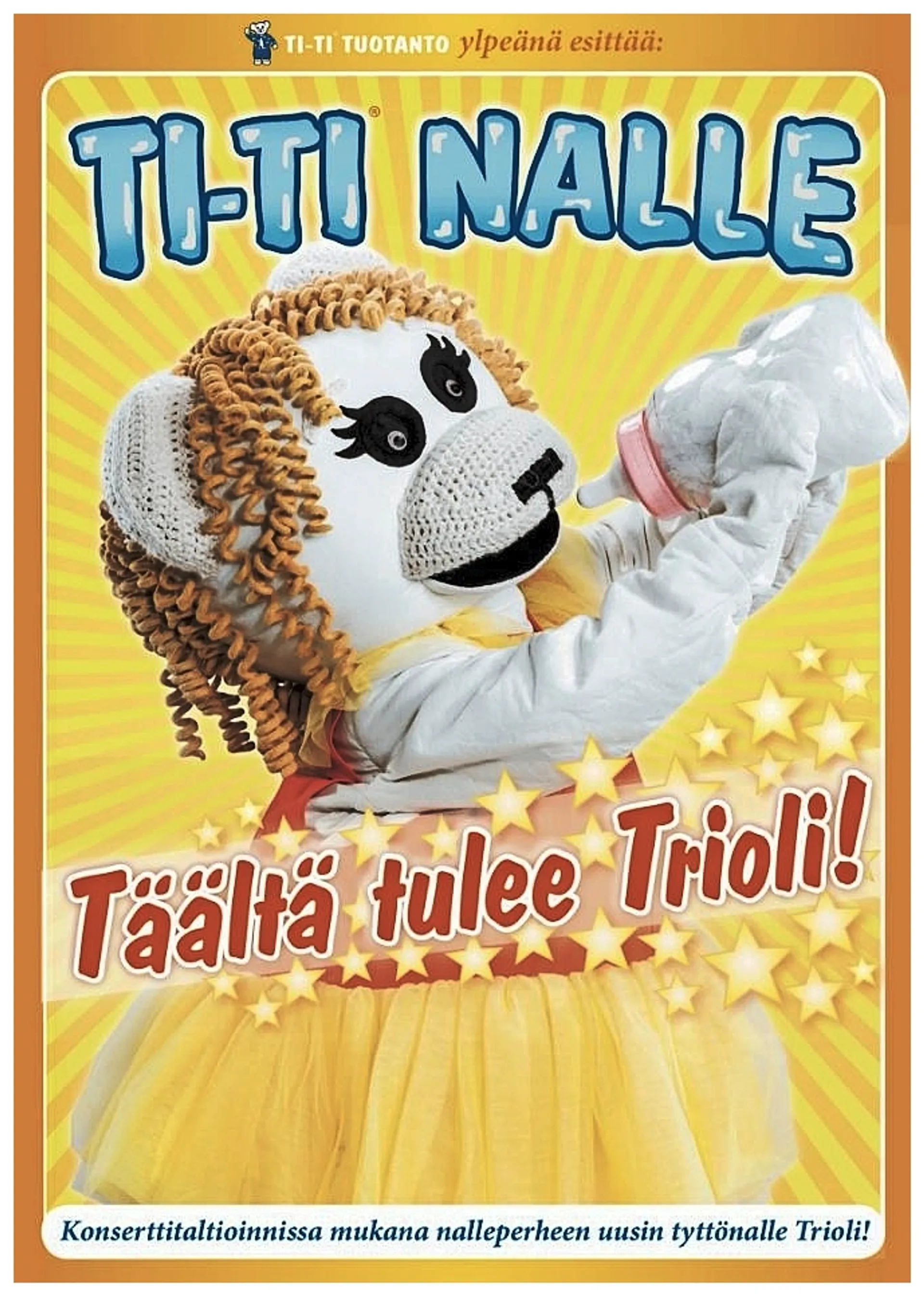 Ti-Ti Nalle - Täältä tulee Trioli! DVD