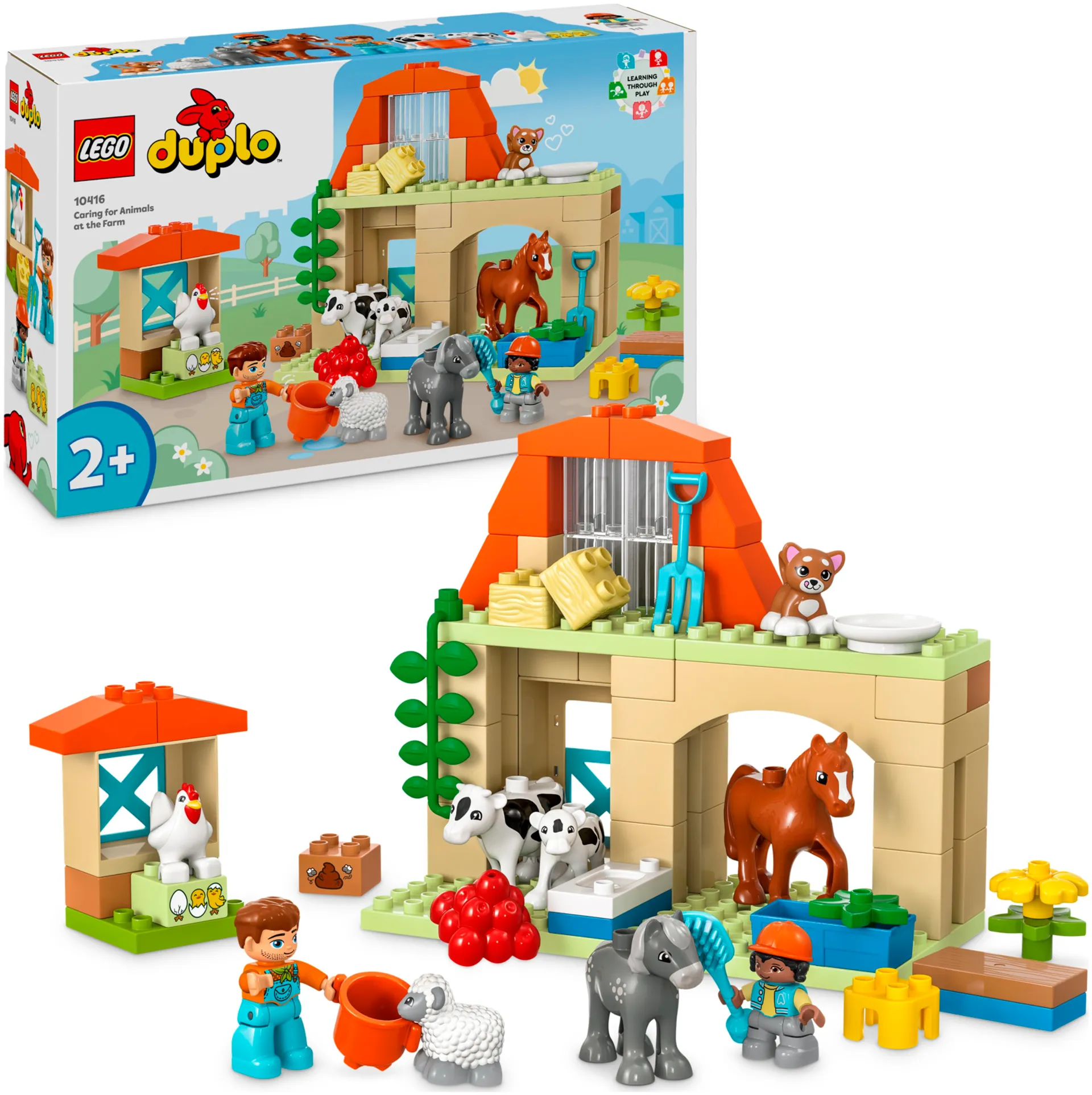 LEGO DUPLO Town 10416 Eläinten hoitoa maatilalla - 1