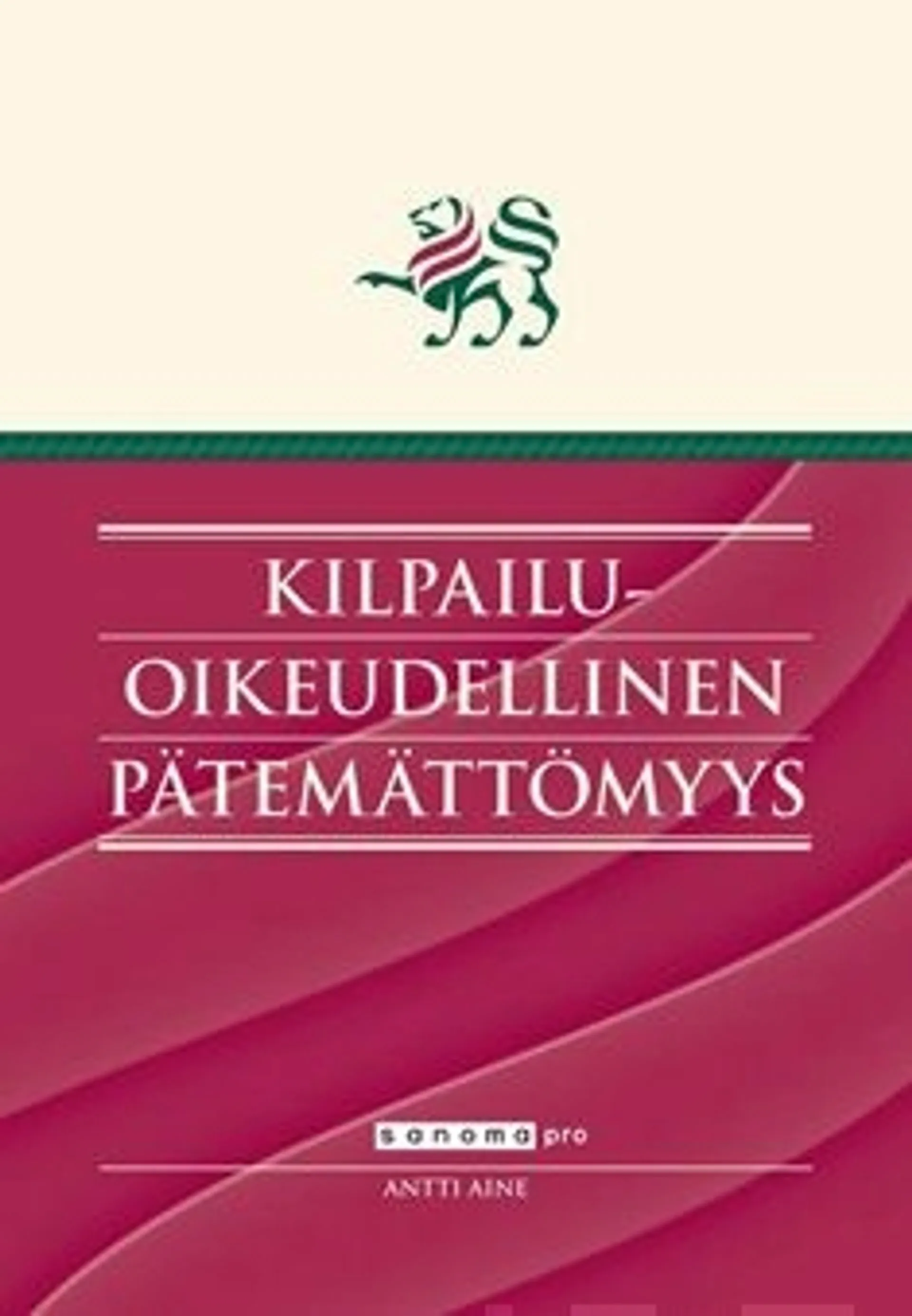 Aine, Kilpailuoikeudellinen pätemättömyys