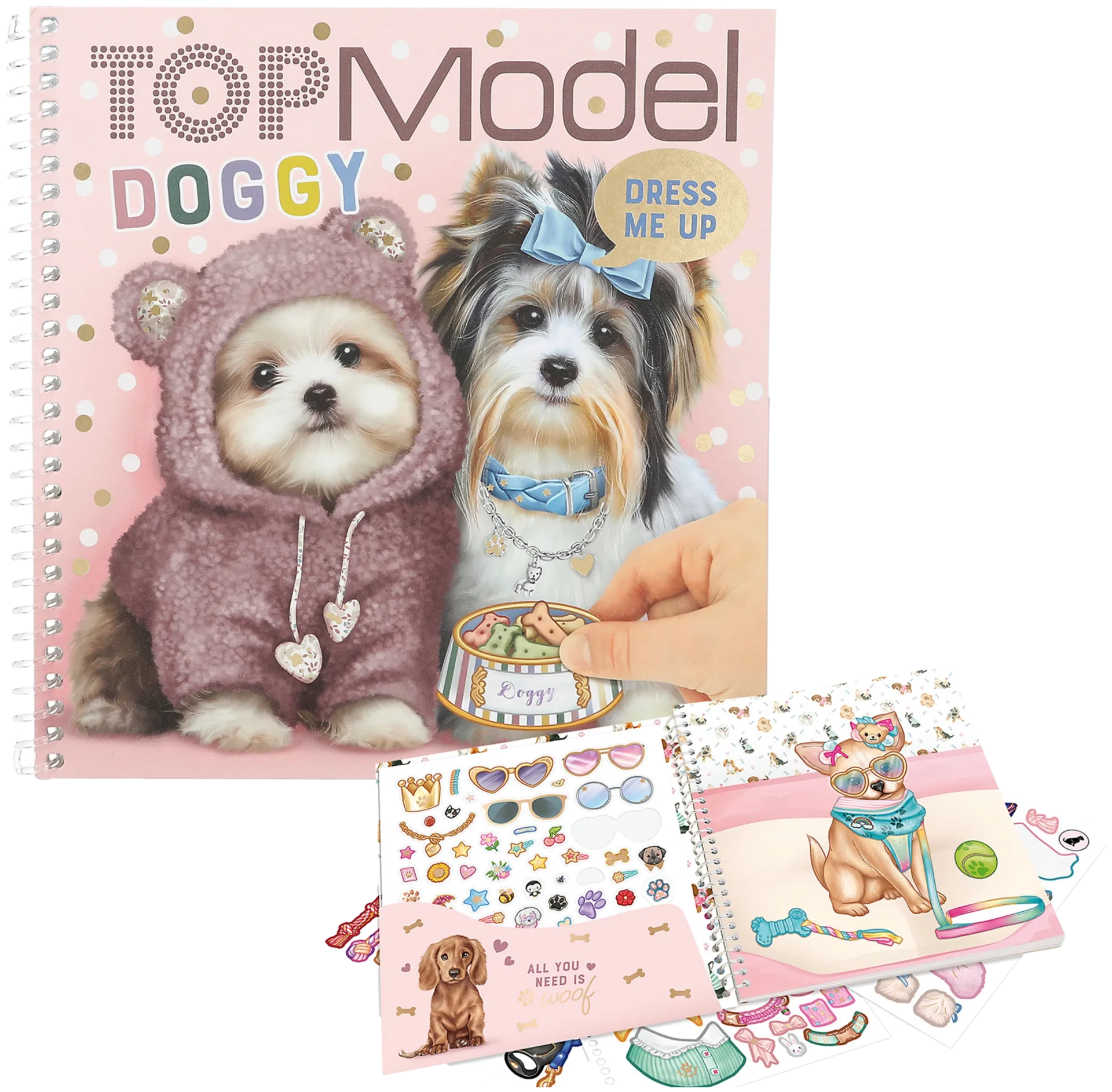 TOPModel Dress Me Up Tarrakirja DOGGY - 2