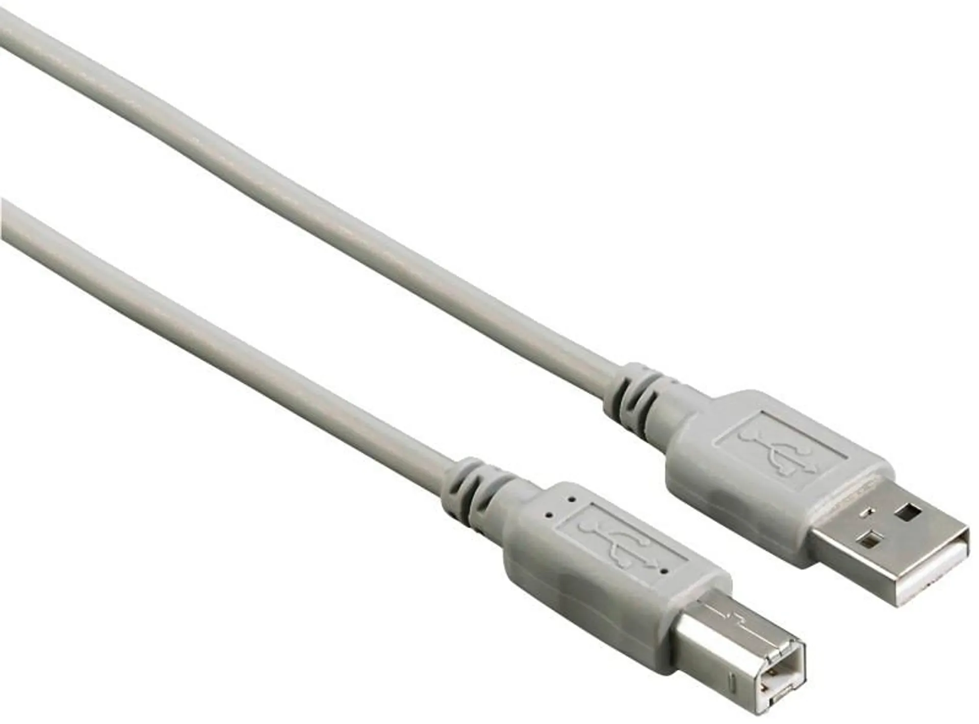 Hama USB-kaapeli, USB-A uros - USB-B uros, USB 2.0, 480 Mbit/s, 1,5 m - 1