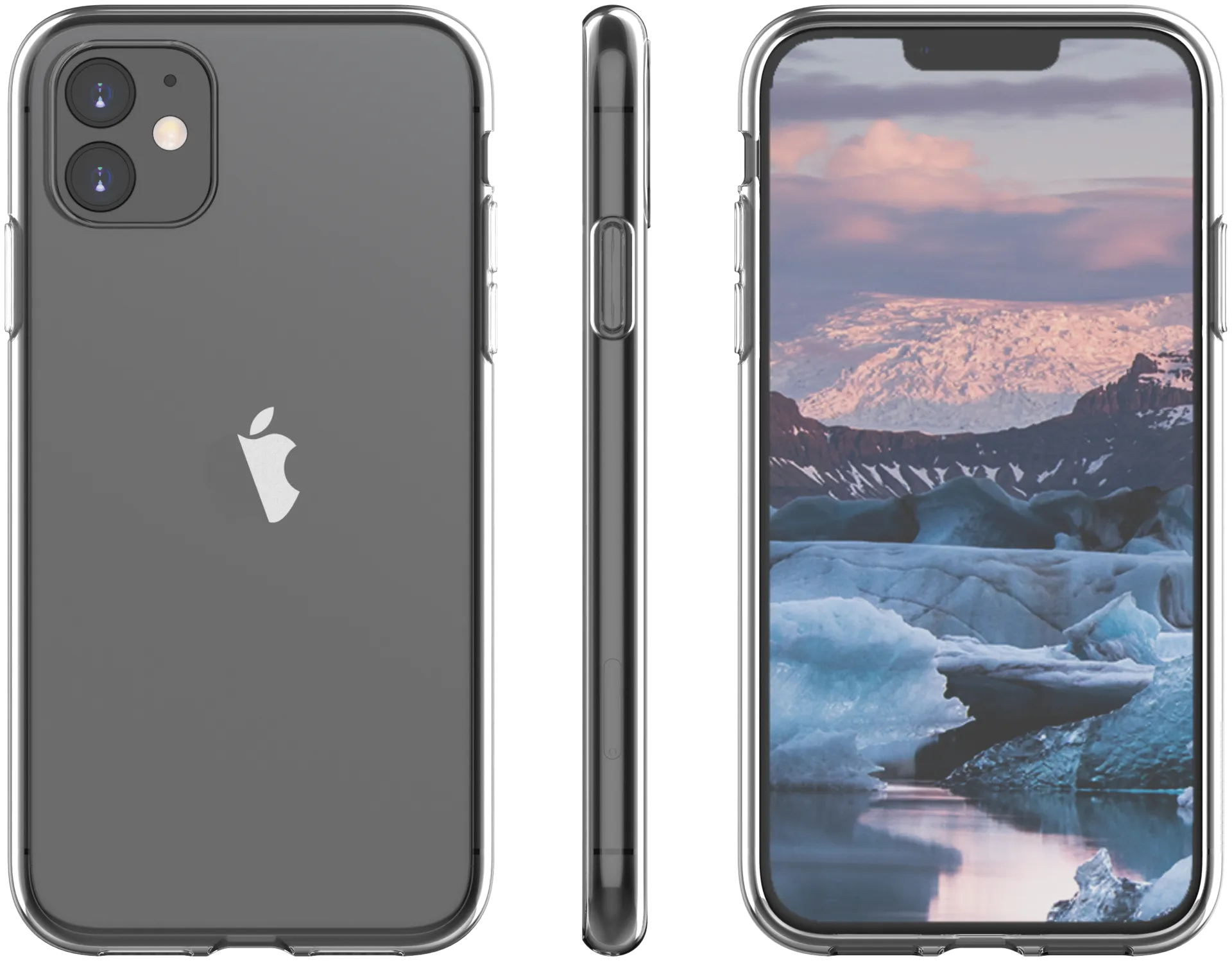 Dbramante1928 Greenland iPhone 11/XR suojakuori läpinäkyvä - 3