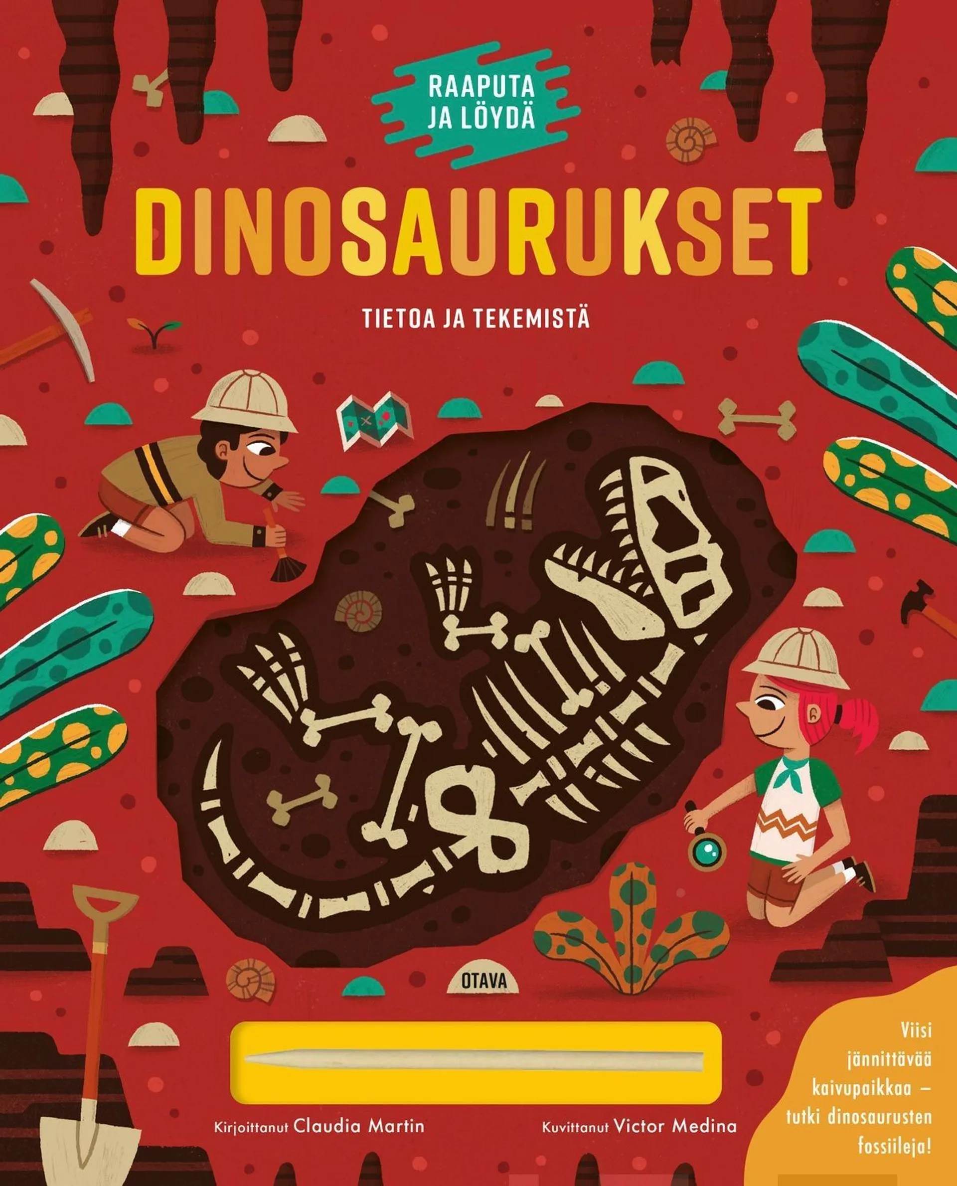 Martin, Raaputa ja löydä dinosaurukset