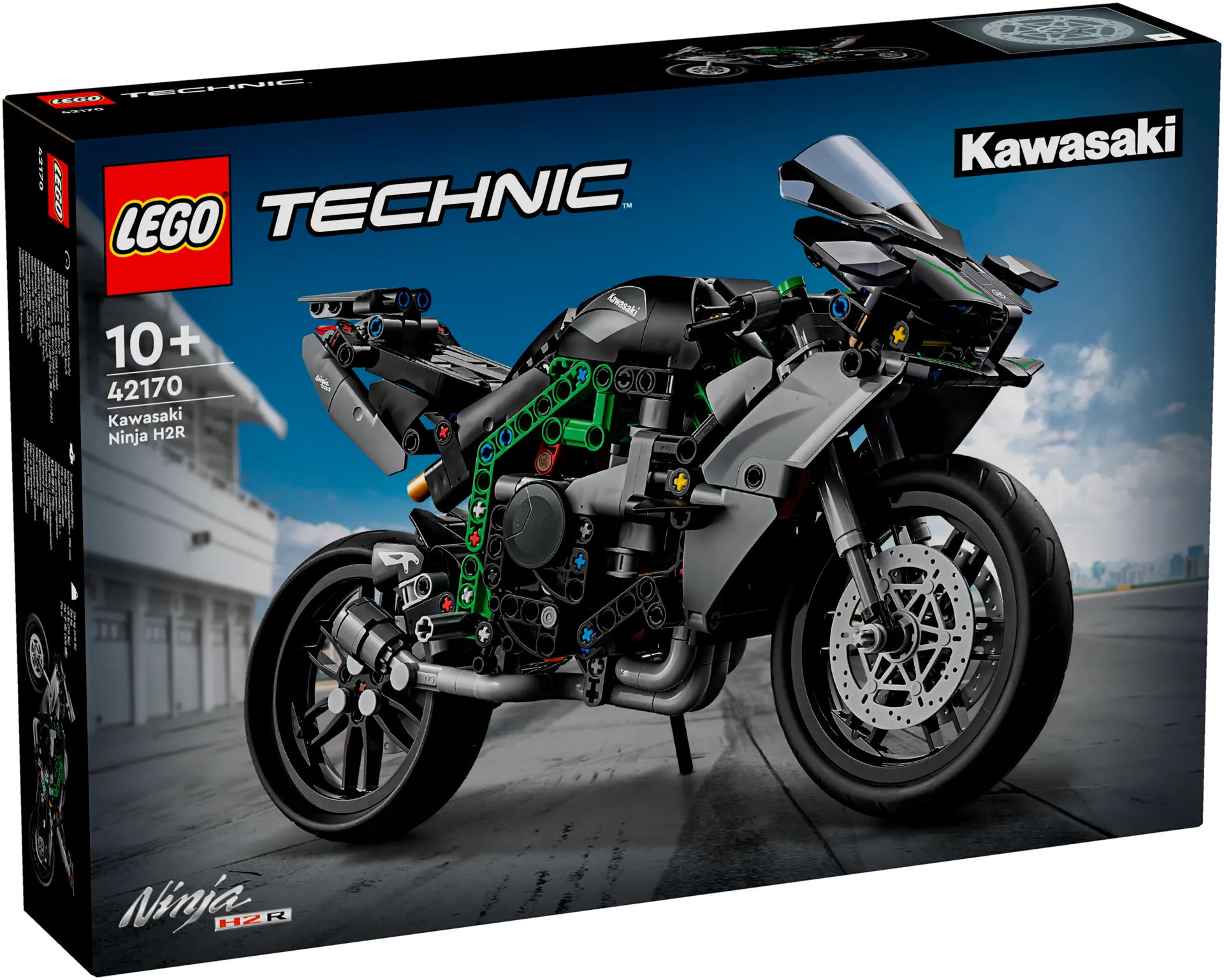LEGO® Technic 42170 Kawasaki Ninja H2R moottoripyörä, rakennussetti - 2