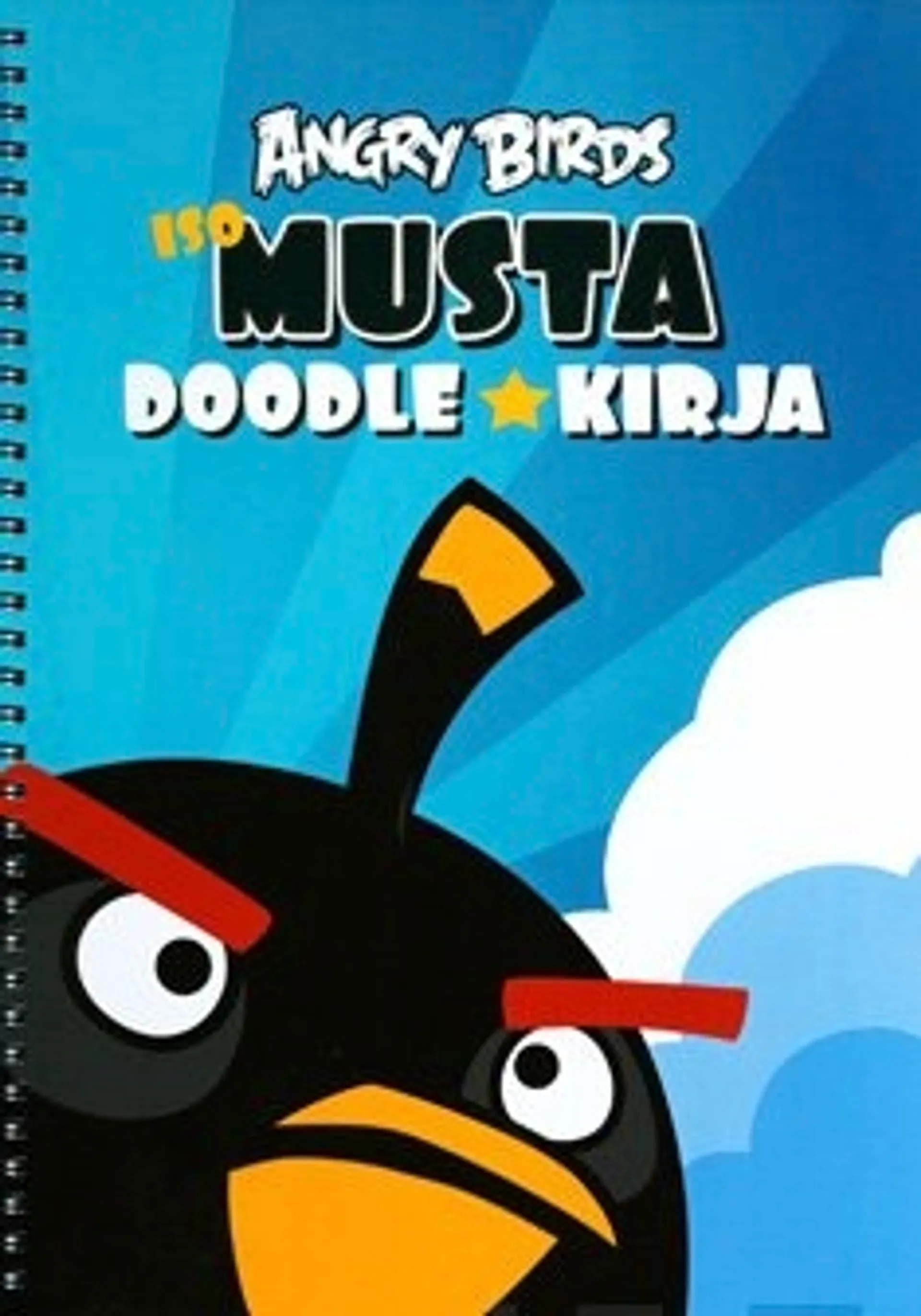 Angry Birds - Iso musta doodle-kirja