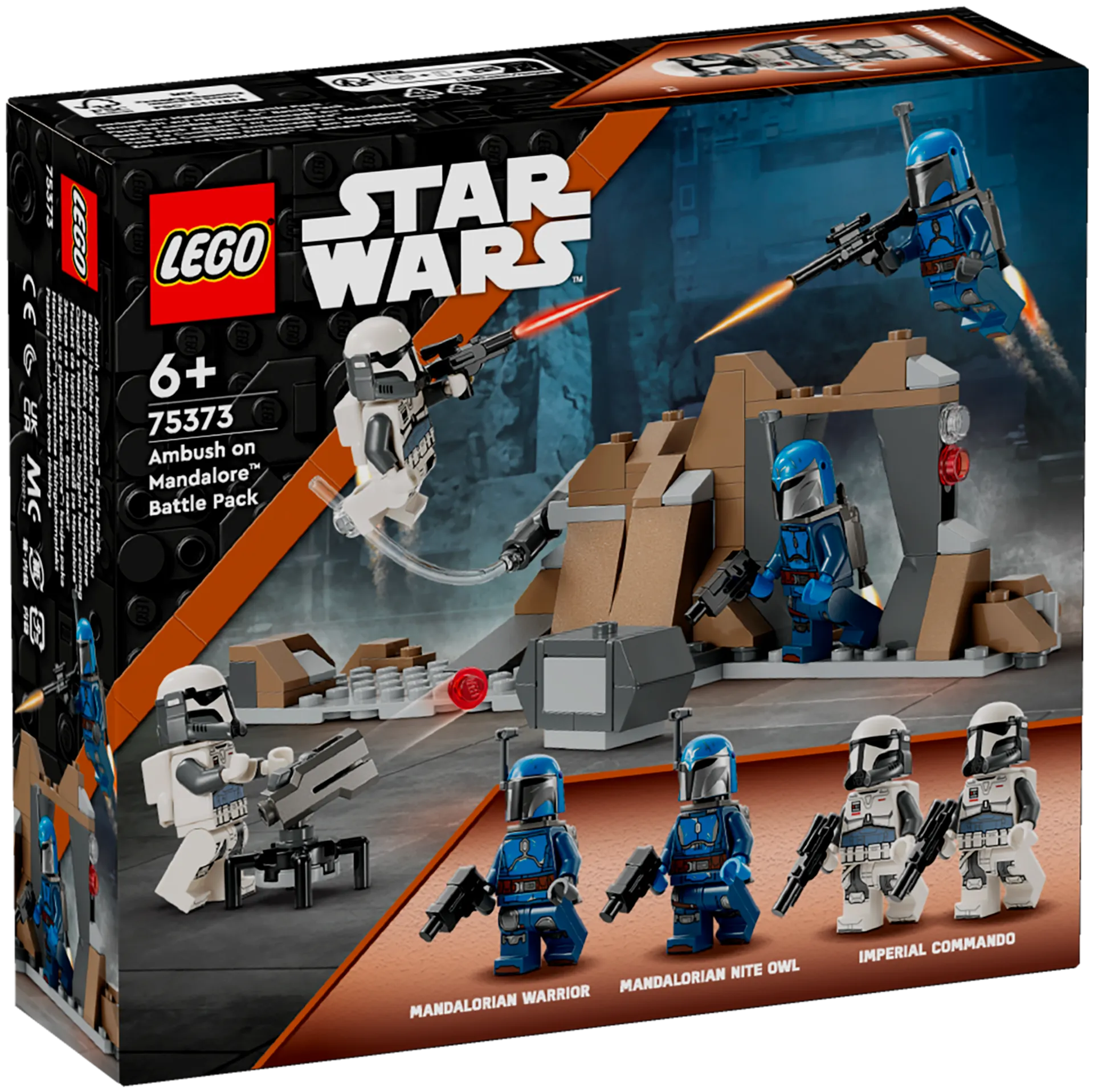 LEGO Star Wars 75373 Väijytys Mandalorella – taistelupakkaus - 2