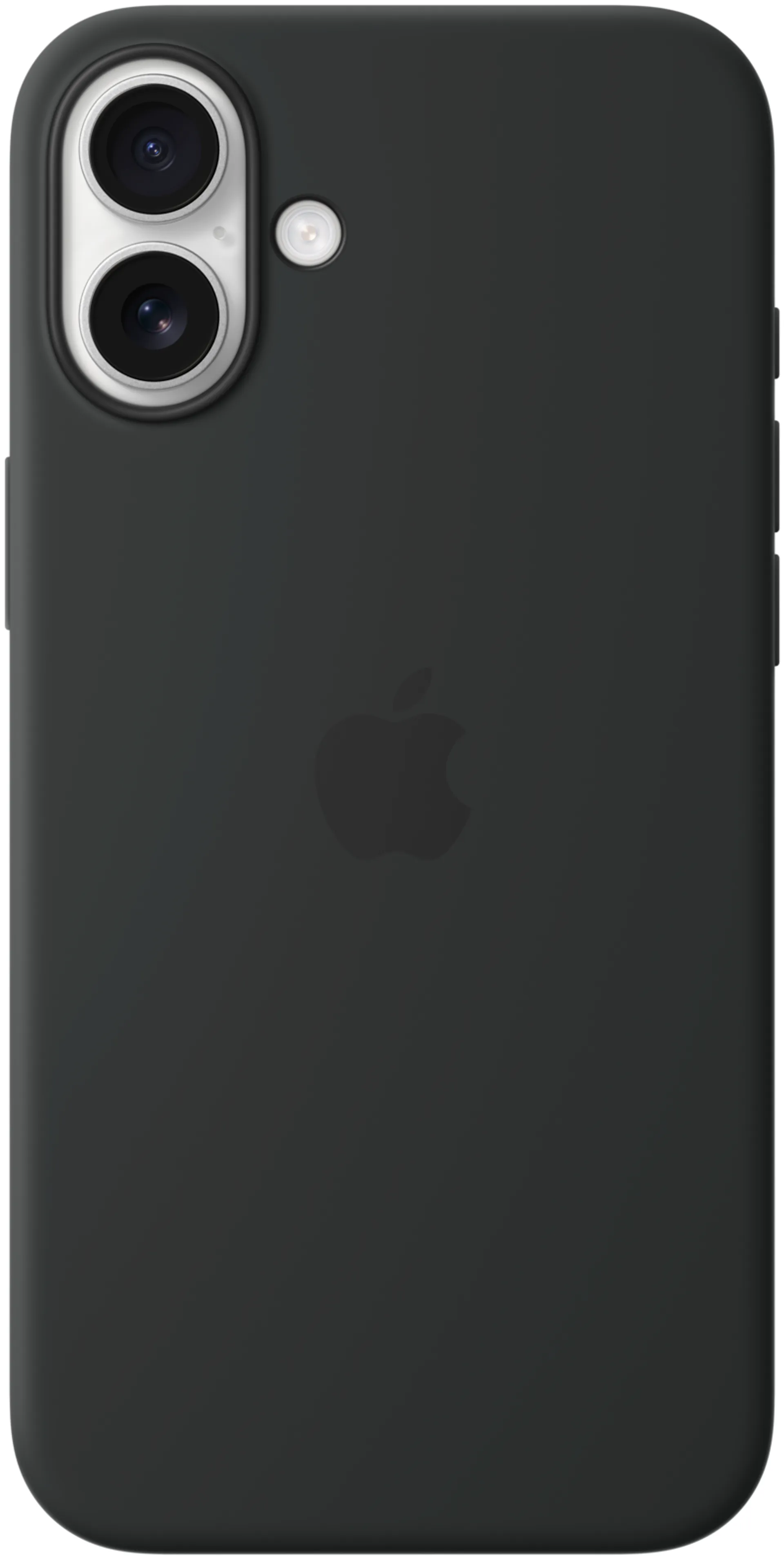 Apple iPhone 16 silikoni suojakuori  - Black