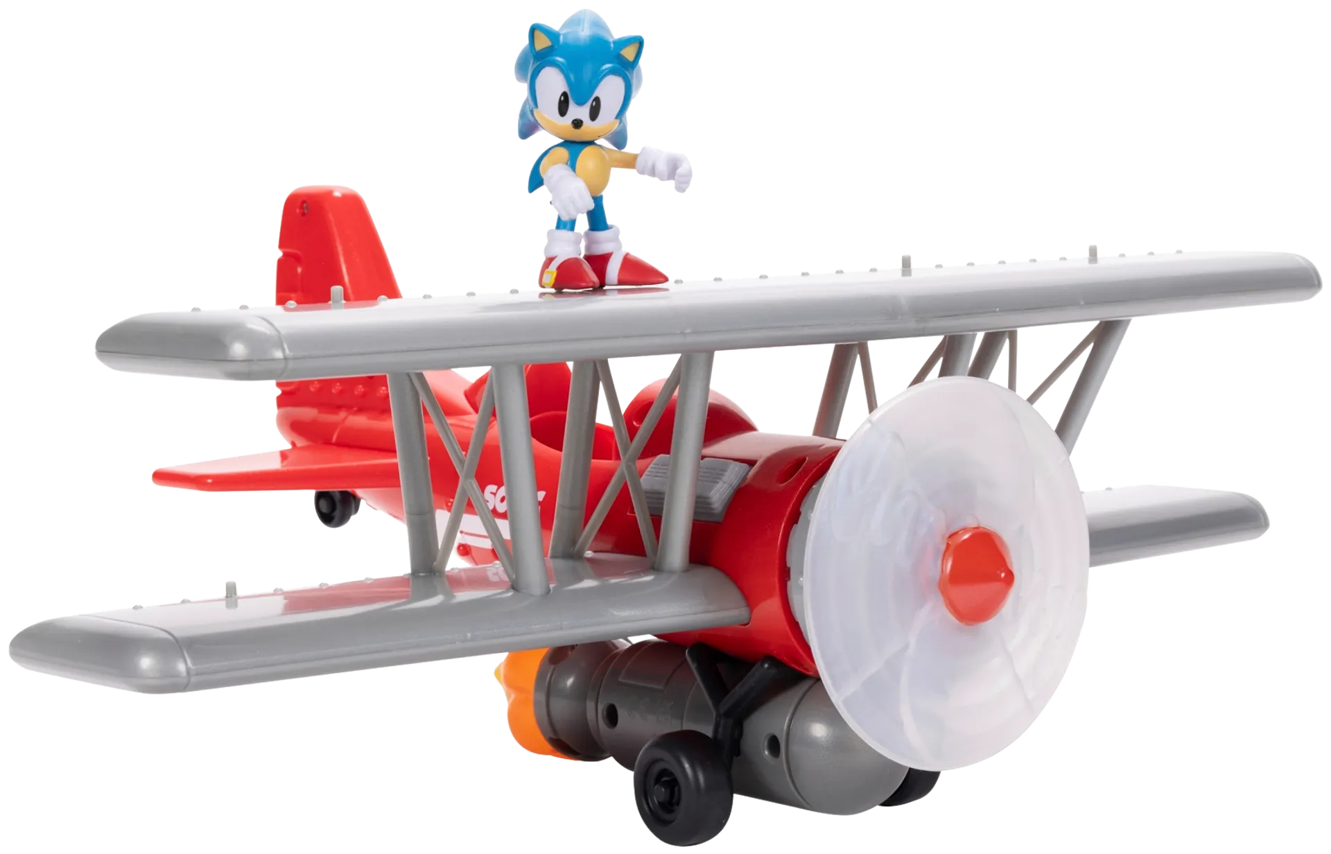 Sonic leikkisetti Tornado Biplane + Sonic-hahmo 2.5" - 1