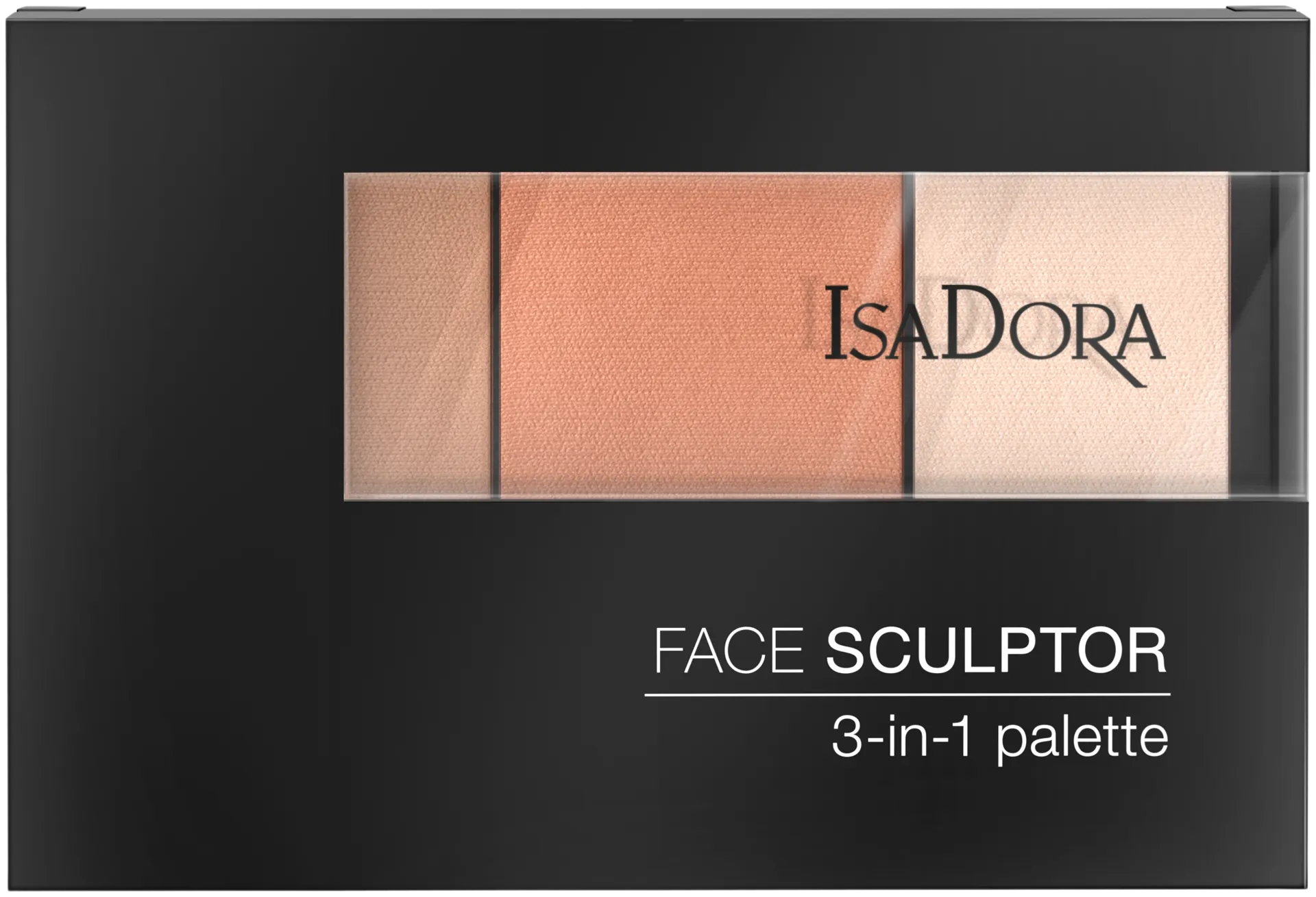 IsaDora Face Sculptor 3-in-1 Palette, Classic Nude, kasvopaletti 12 g - Classic nude - 2