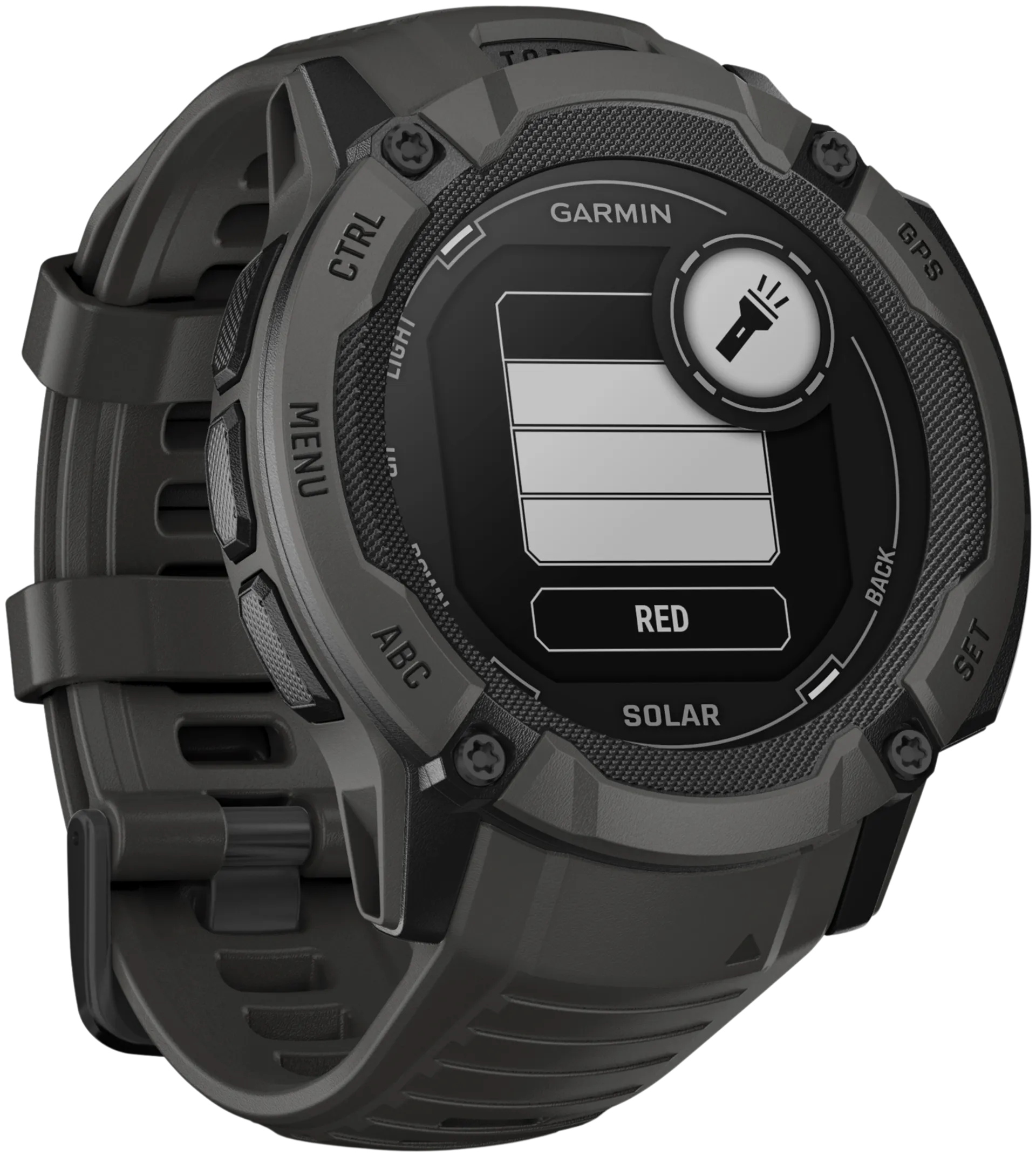 Garmin Instinct 2X Solar grafiitinharmaa GPS-älykello - 3