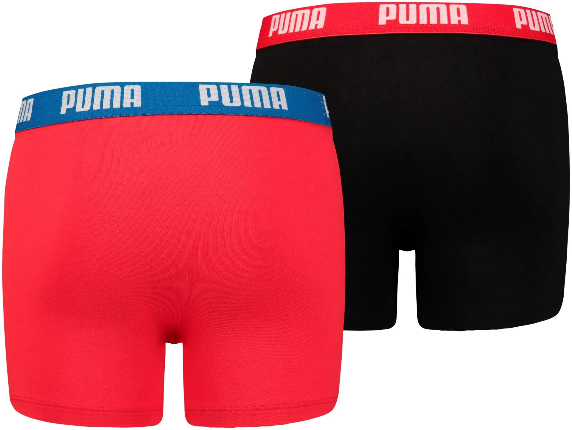 Puma lasten bokserit Basic 2-pack - Red/black - 2