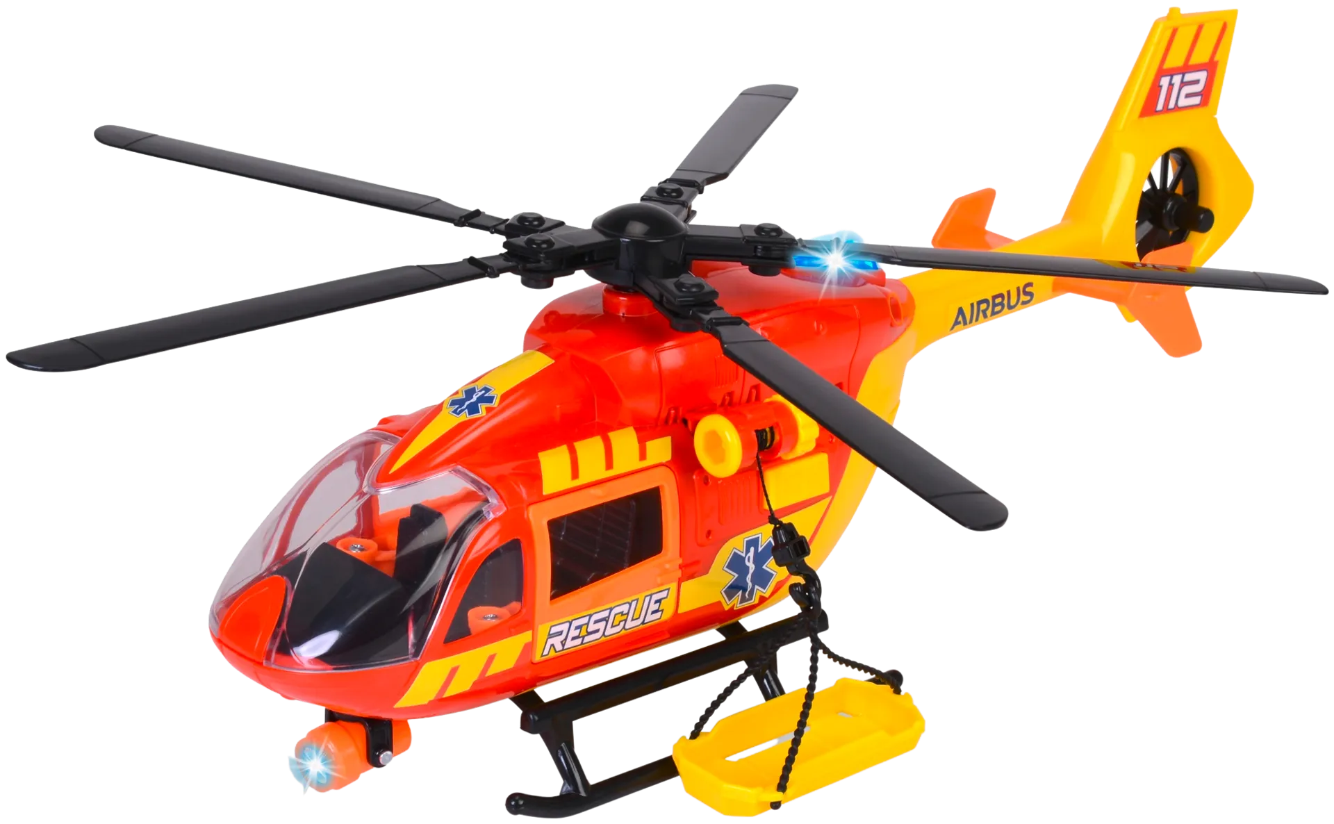 Dickie Toys Airbus H145 Ambulanssikopteri, 36 cm - 2