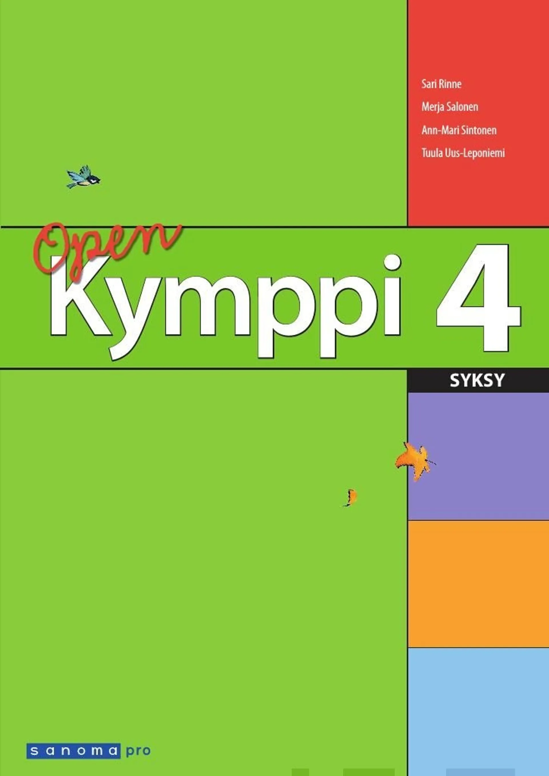 Rinne, Kymppi 4 Syksy Open kirja - OPS-päivitys