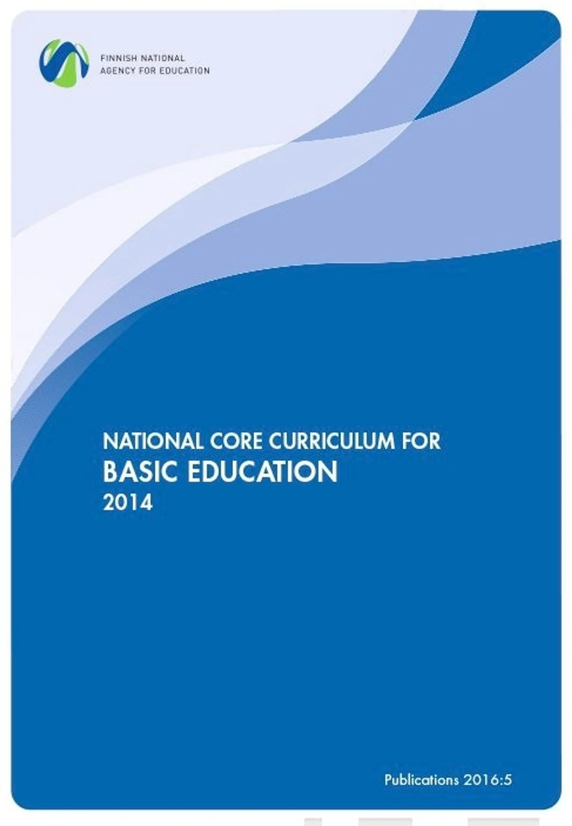 National Core Curriculum for Basic Education 2014