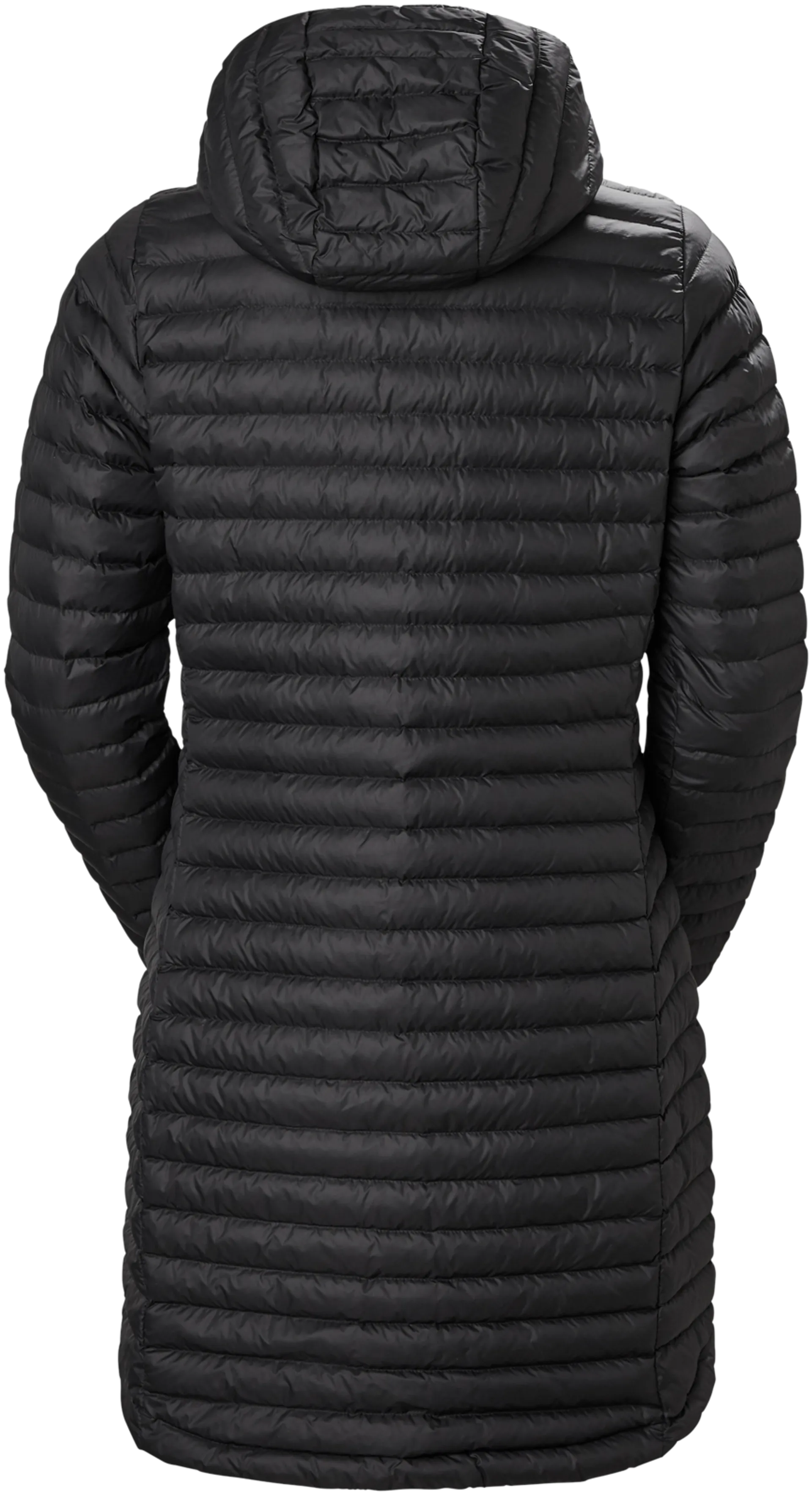 Helly Hansen naisten pitkä kevytvanutakki Sirdal Long 63073 - BLACK - 2