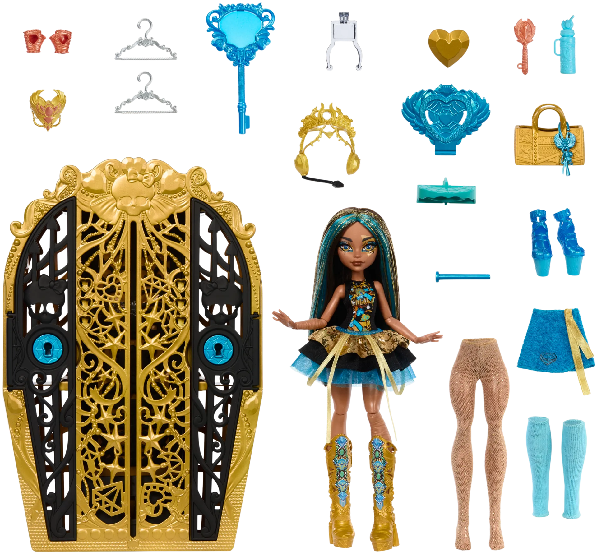 Monster High Skulltimate Secrets Cleo -muotinukke - 2