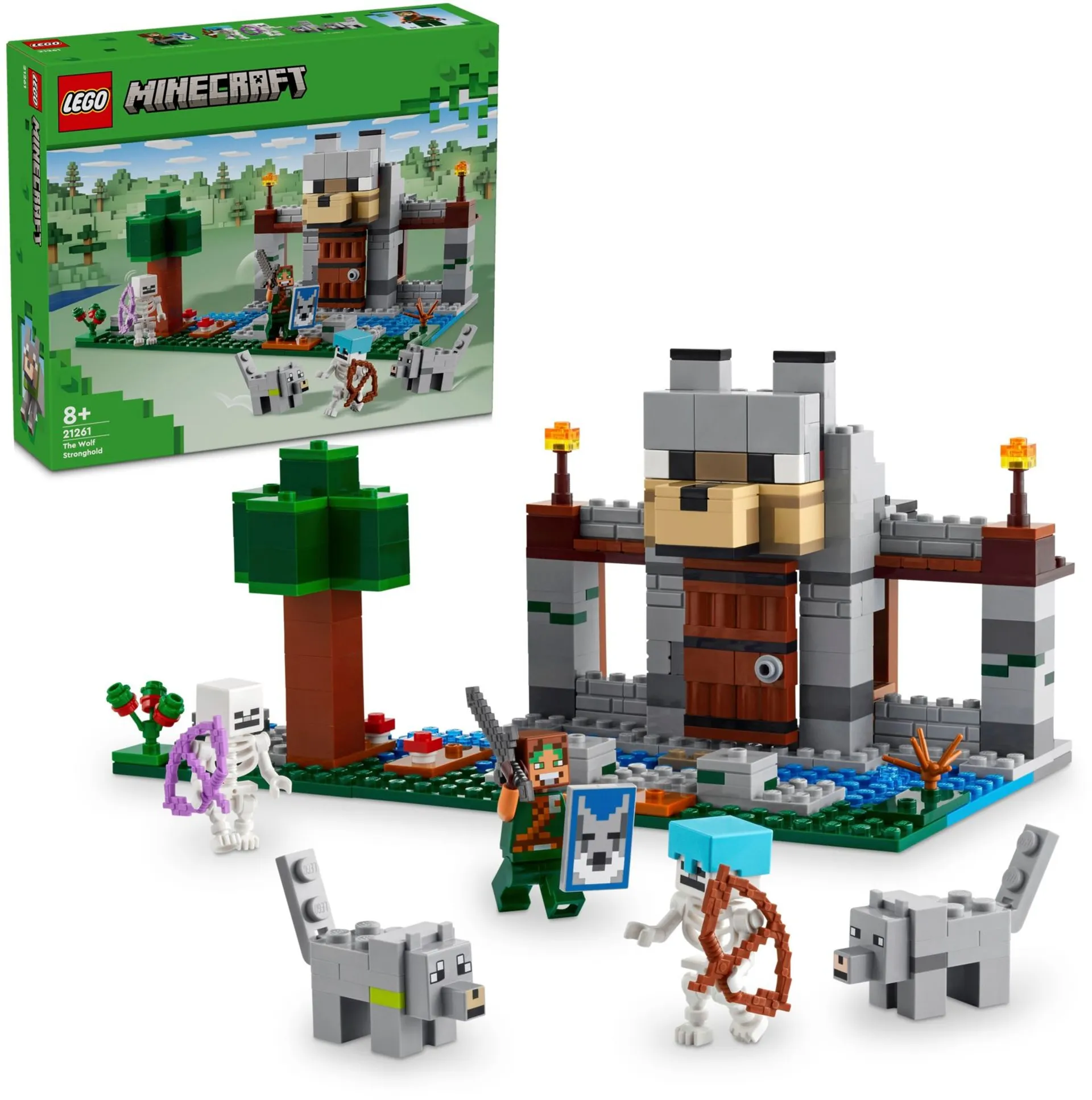 LEGO Minecraft 21261 Susilinnoitus - 1