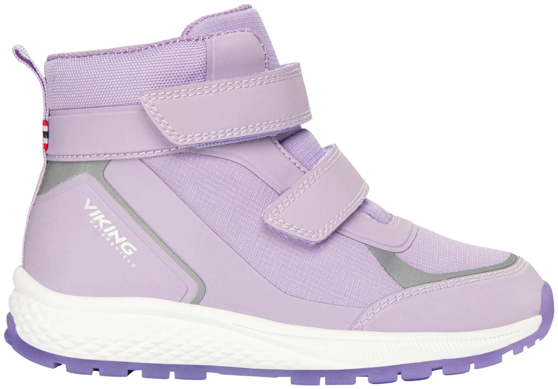 Viking lasten WP jalkineet 3-54555 Equip Glow - Lilac - 1