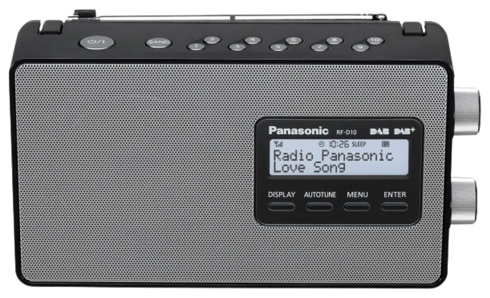 Panasonic radio RF-D10EG-K musta - 2