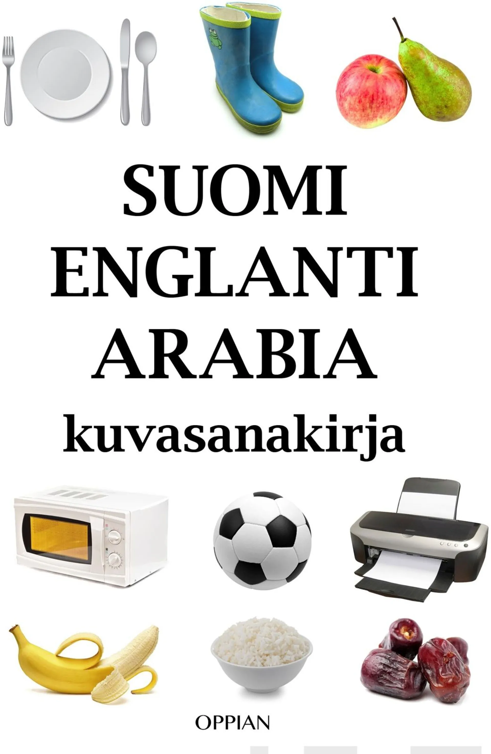 Kilpi, Suomi-englanti-arabia kuvasanakirja