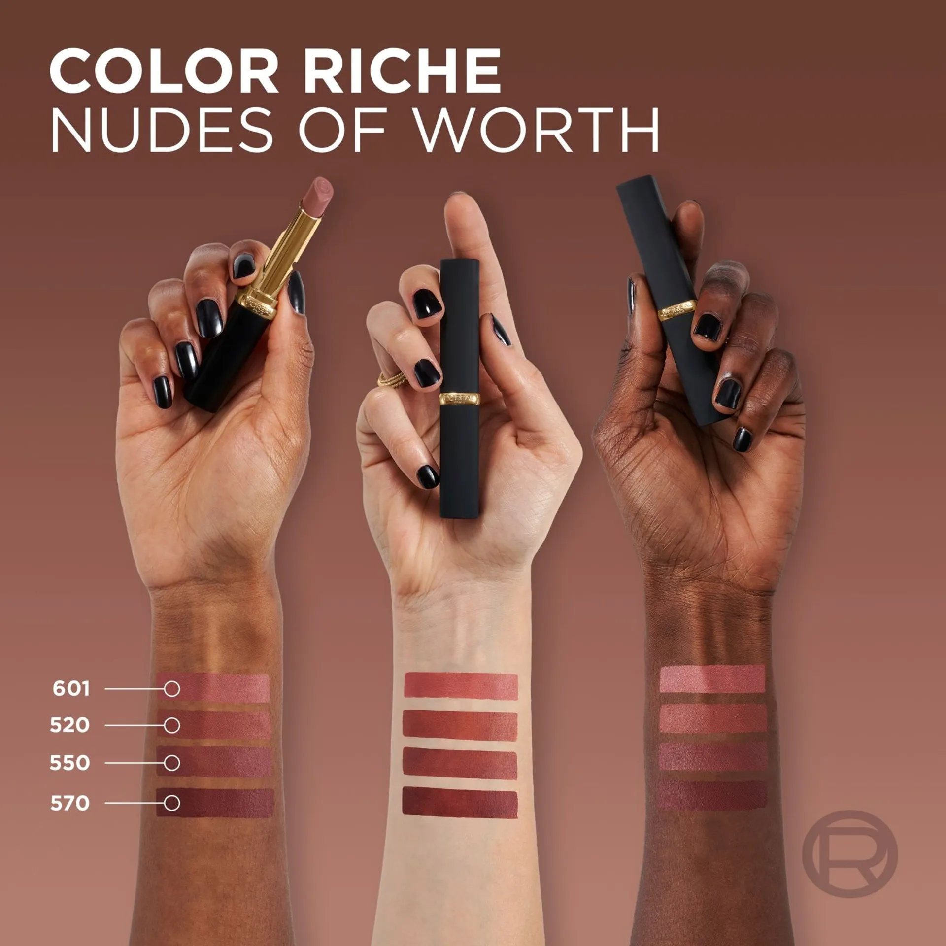 L'Oréal Paris Color Riche Intense Volume Matte 520 Le Nude Defiant huulipuna 1,8g - 520 Le Nude Defiant - 4