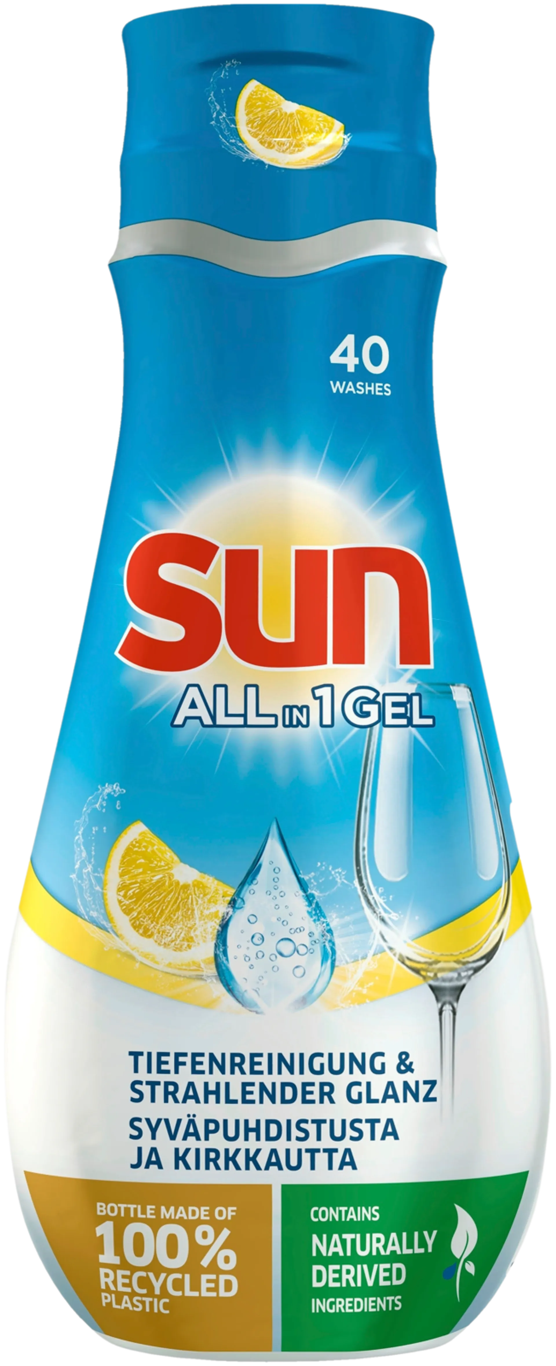 Sun Lemon Konetiskigeeli All-in-1 Syväpuhdistava 700 ml - 1