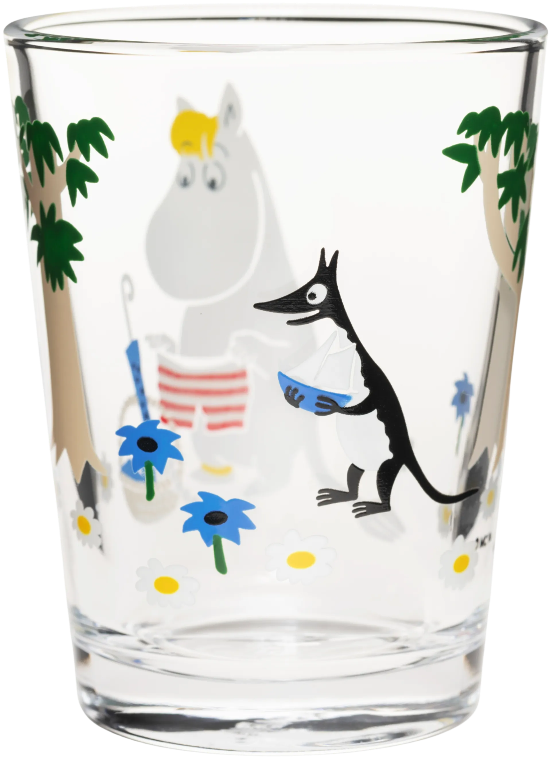 Moomin Arabia Finland Muumi juomalasi 22cl Lähdetään lomalle - 2