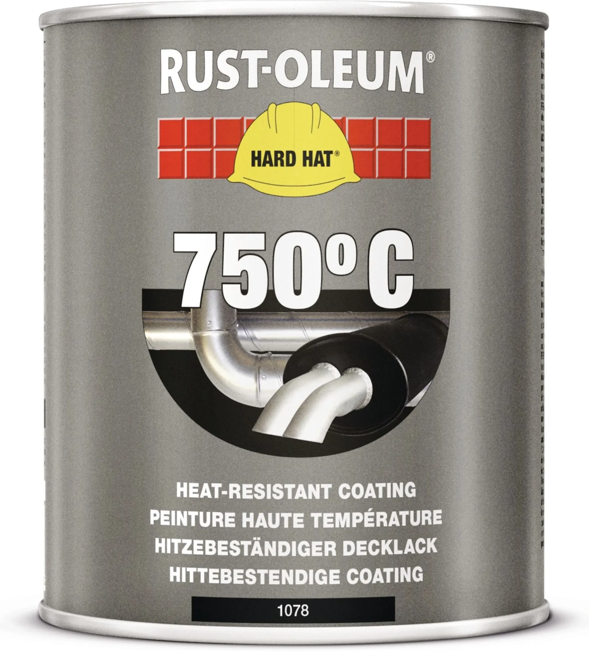Rust-Oleum Kuumankestomaali 750C 750ml Musta
