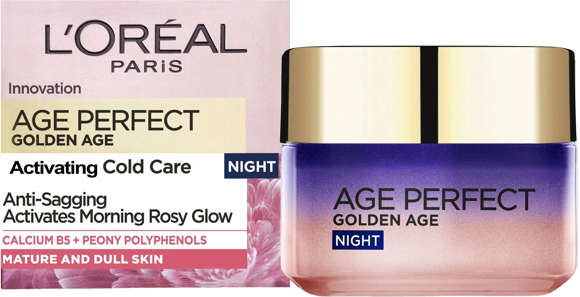 L'Oréal Paris Age Perfect Golden Age Night vahvistava ja kaunistava yövoide 50ml - 2