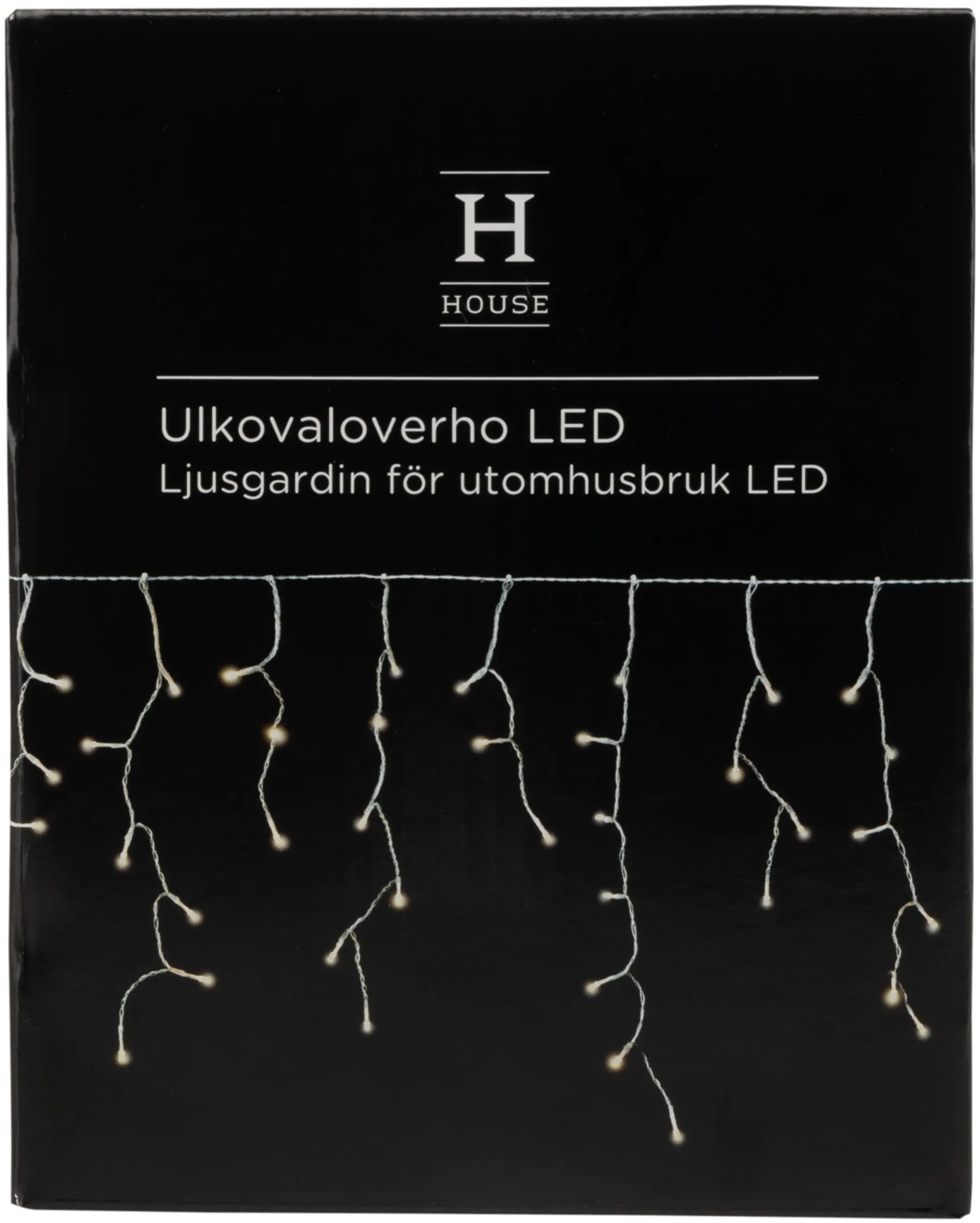 House ulkovaloverho 200 LED-lamppua