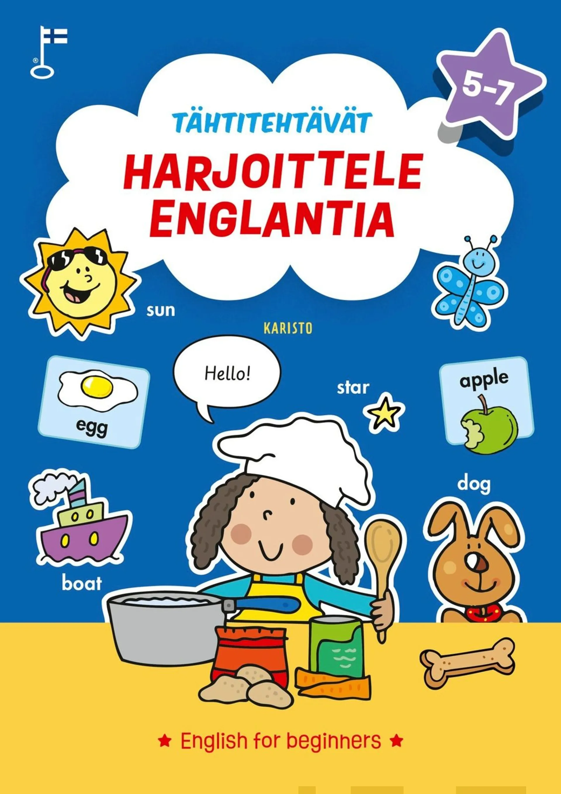 Tähtitehtävät Harjoittele englantia - English for beginners