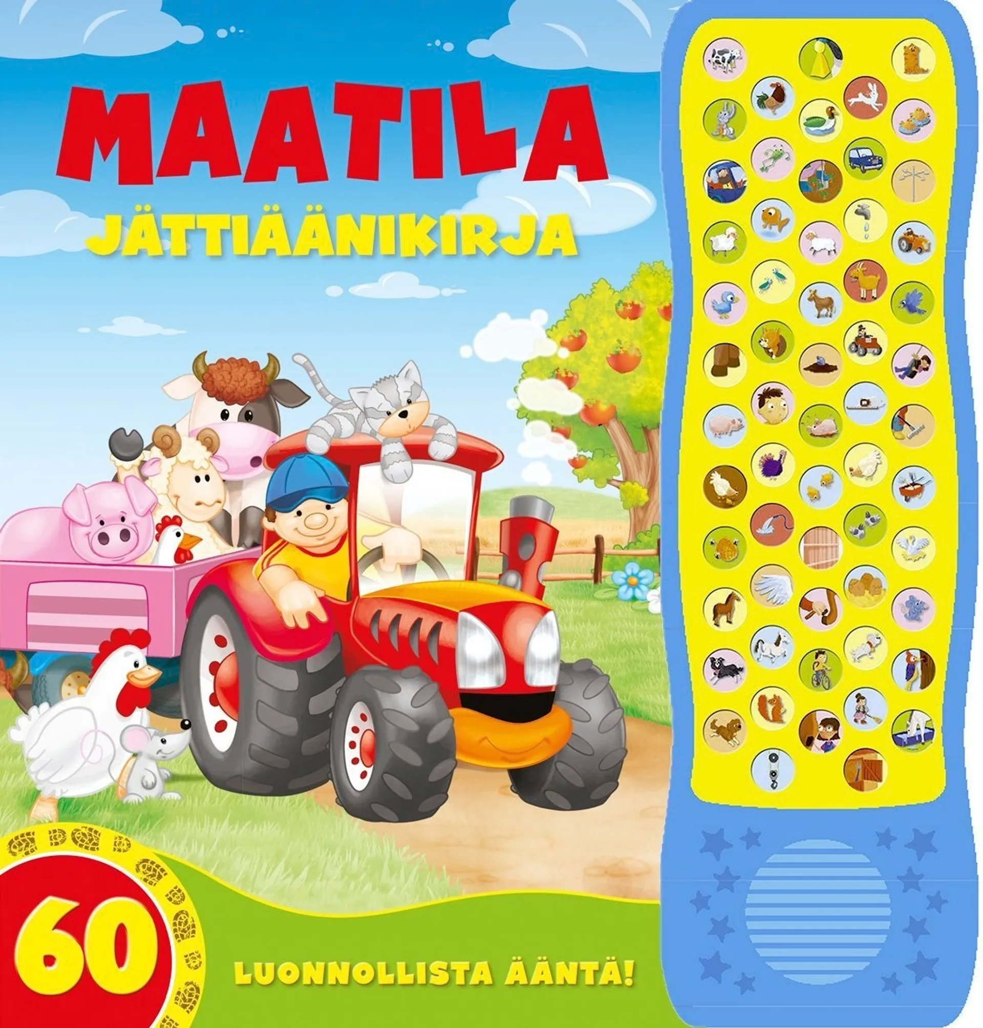 Maatila Jättiäänikirja - 60 luonnollista ääntä