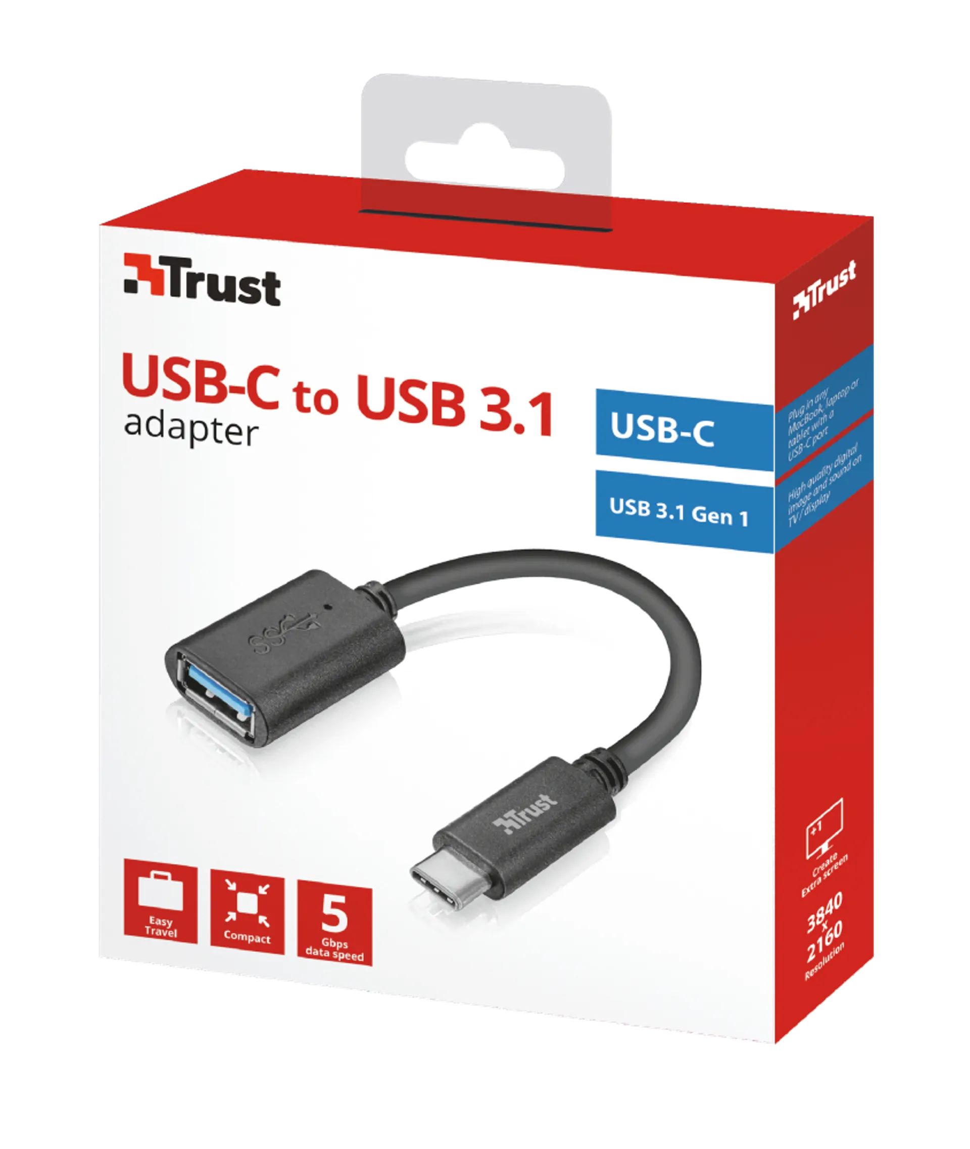 TRUST USB-C USB3.0 ADAPTERI - 2