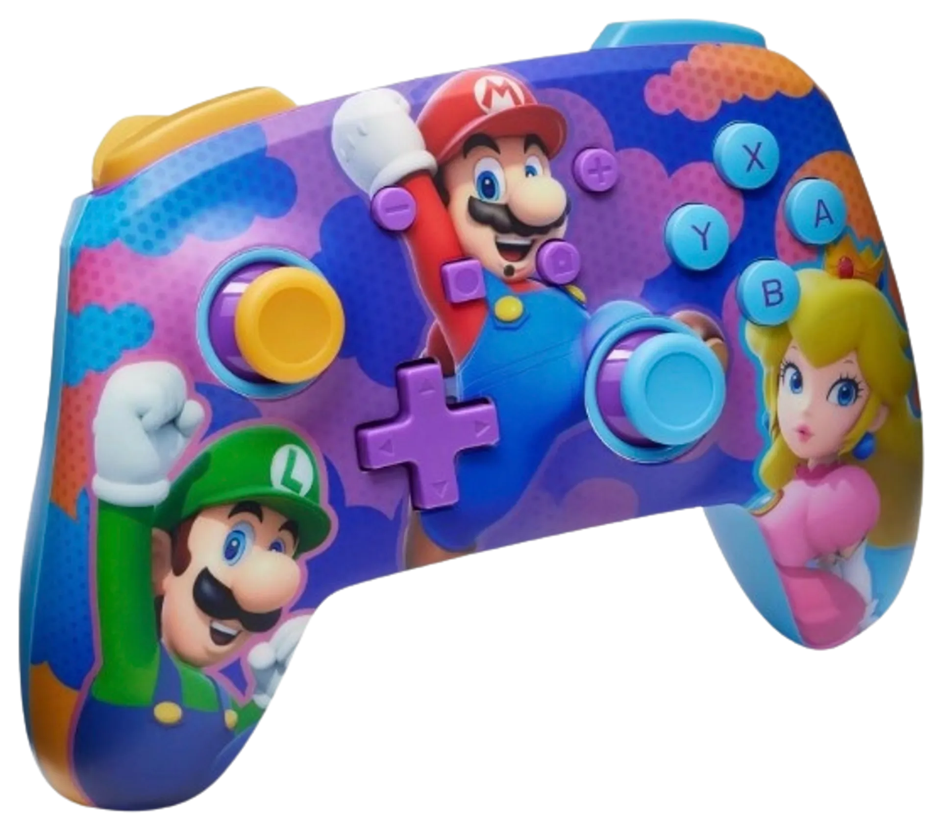 PowerA Enhanced Wireless Controller peliohjain, Color Splash Heroes, Nintendo Switch - 3