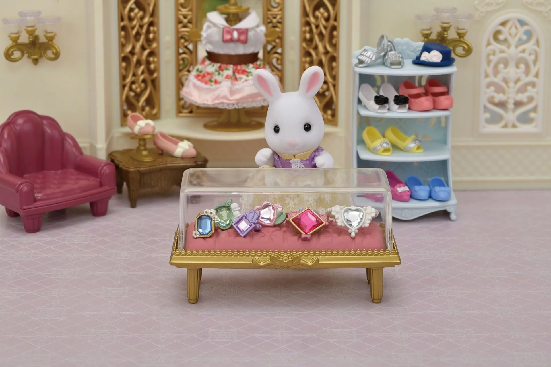 Sylvanian Families Muotileikkisetti koruilla - 3