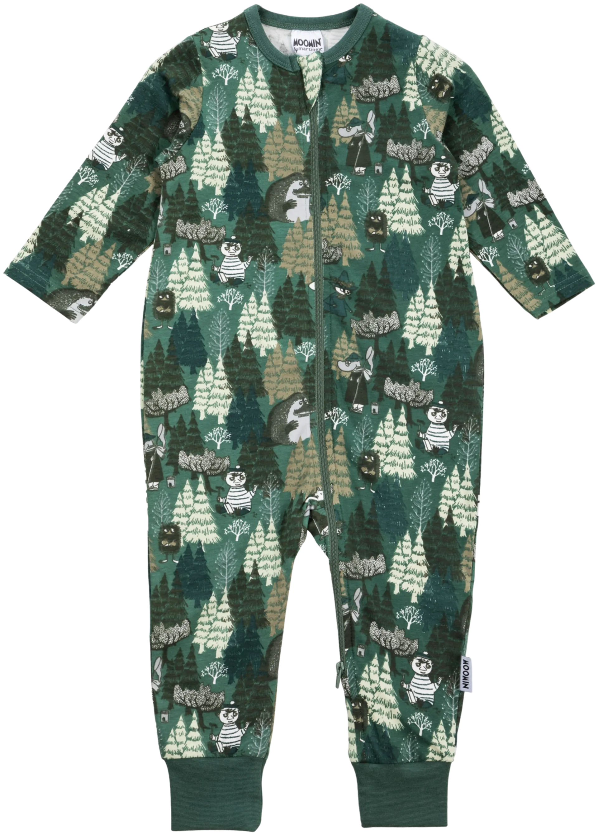 Martinex Muumi vauvojen pyjama Camouflage 586021 - VIHREÄ